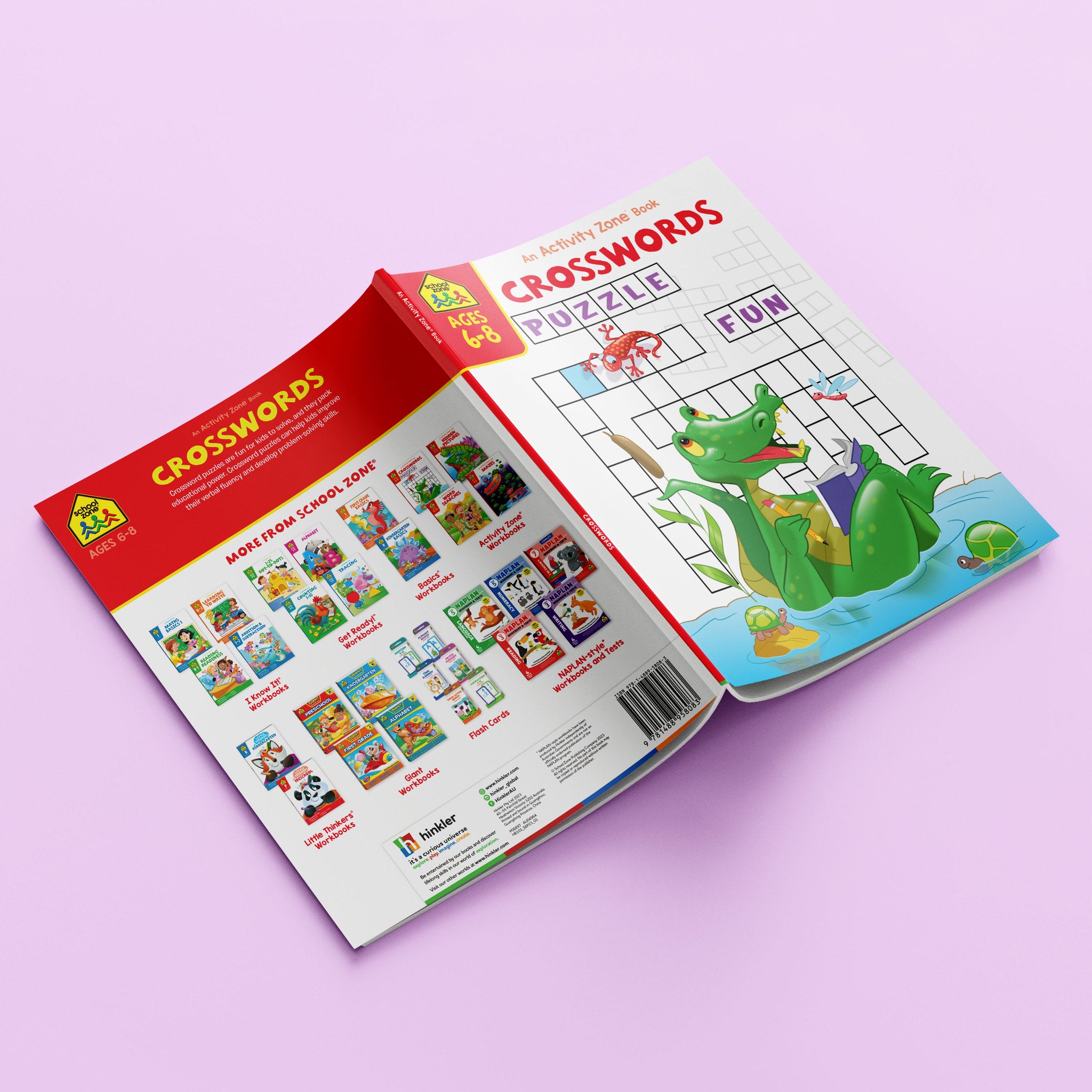 School Zone Activity Zone: Crosswords - Toyworld NZ