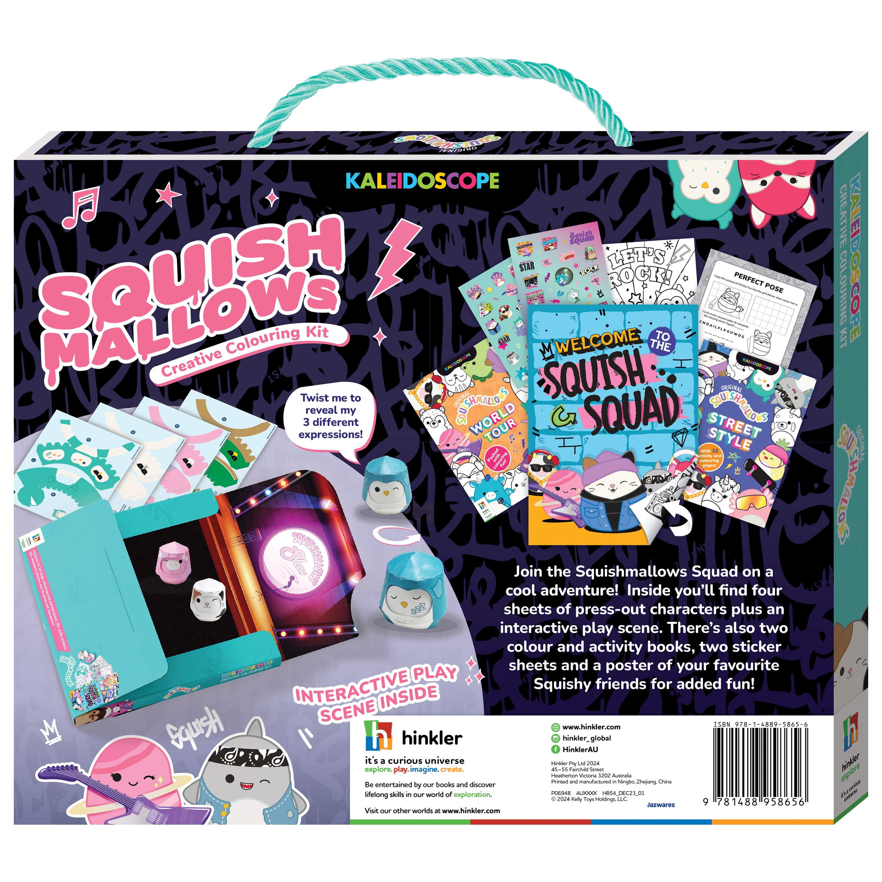 Squishmallows Creative Colouring Kit