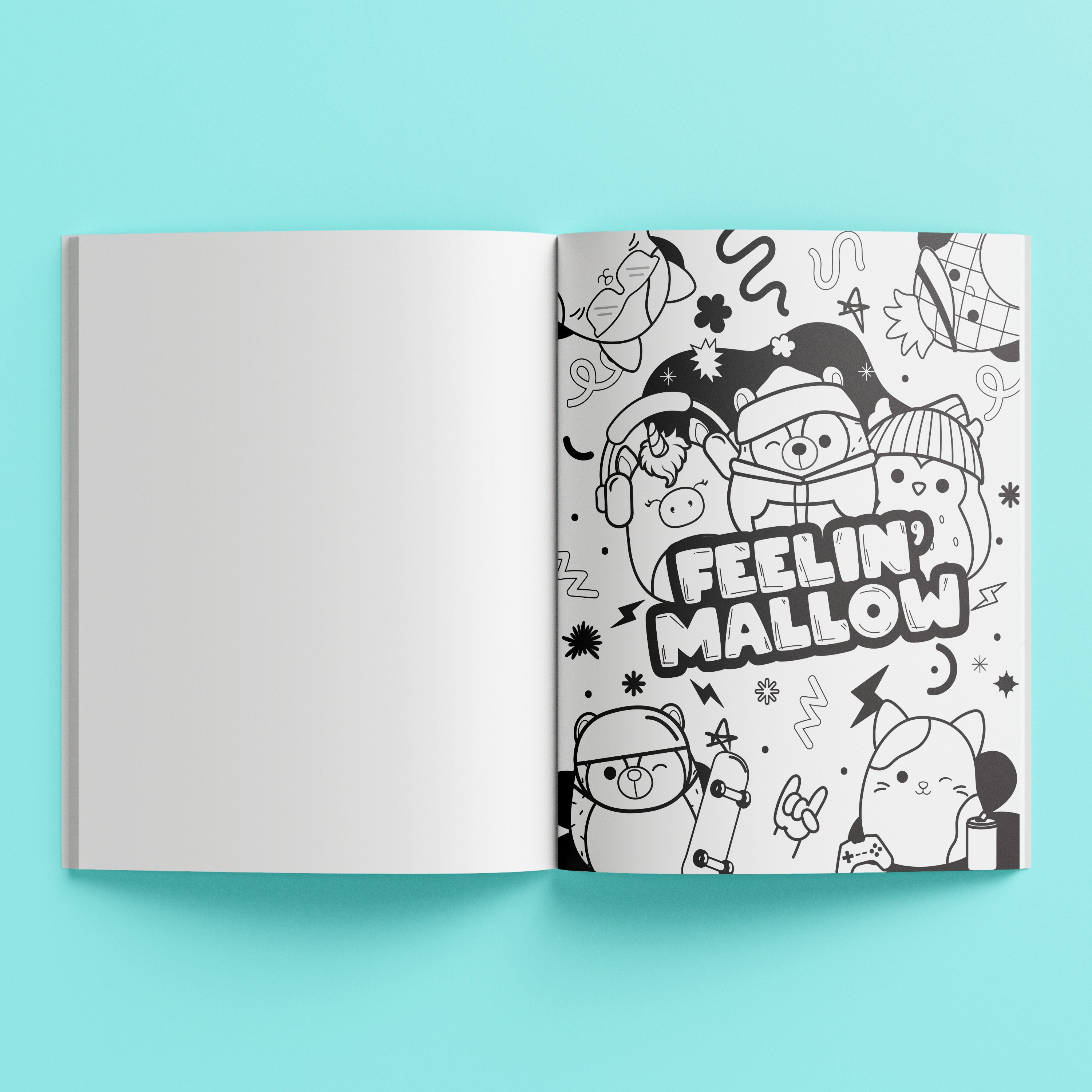 Squishmallows Creative Colouring Kit