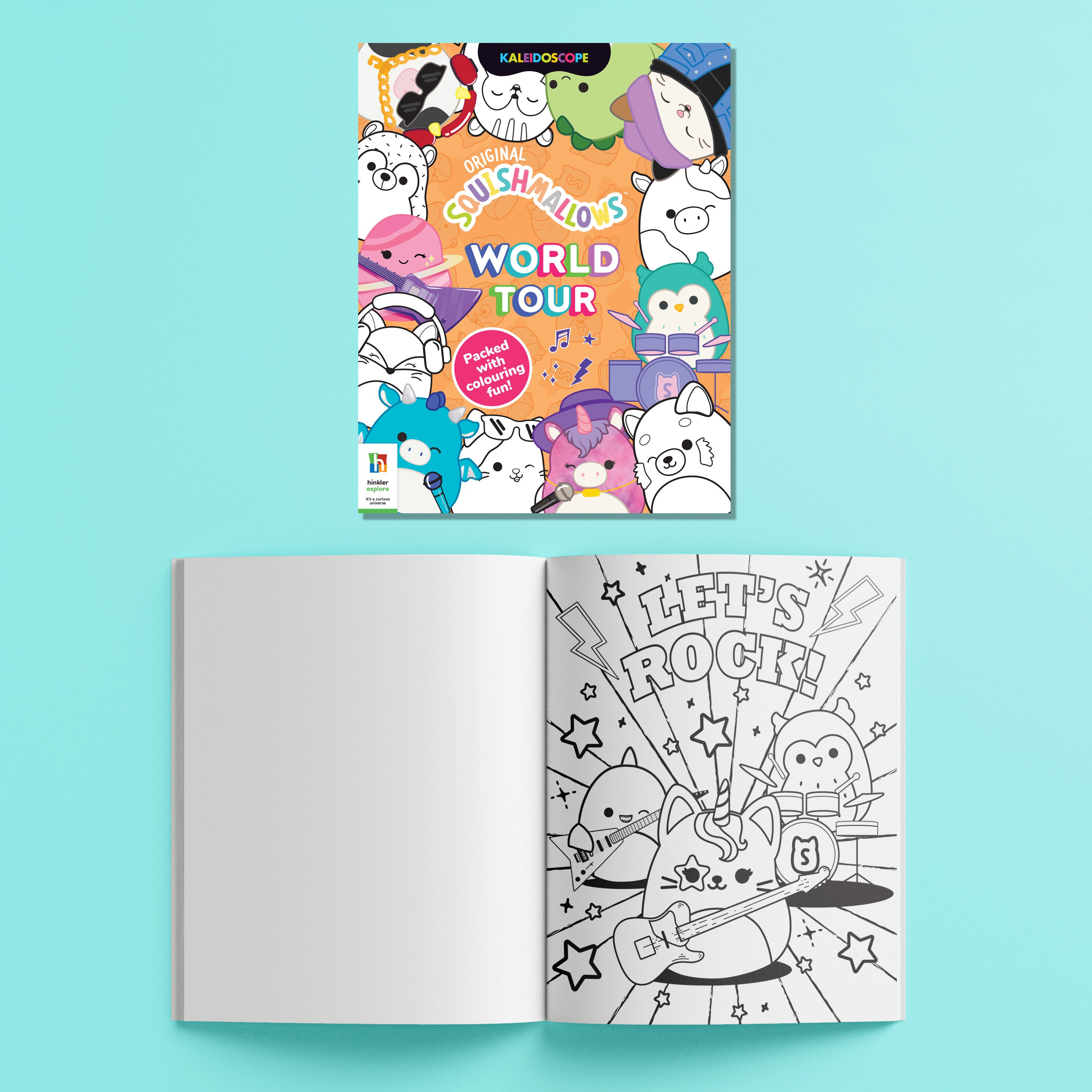 Squishmallows Creative Colouring Kit