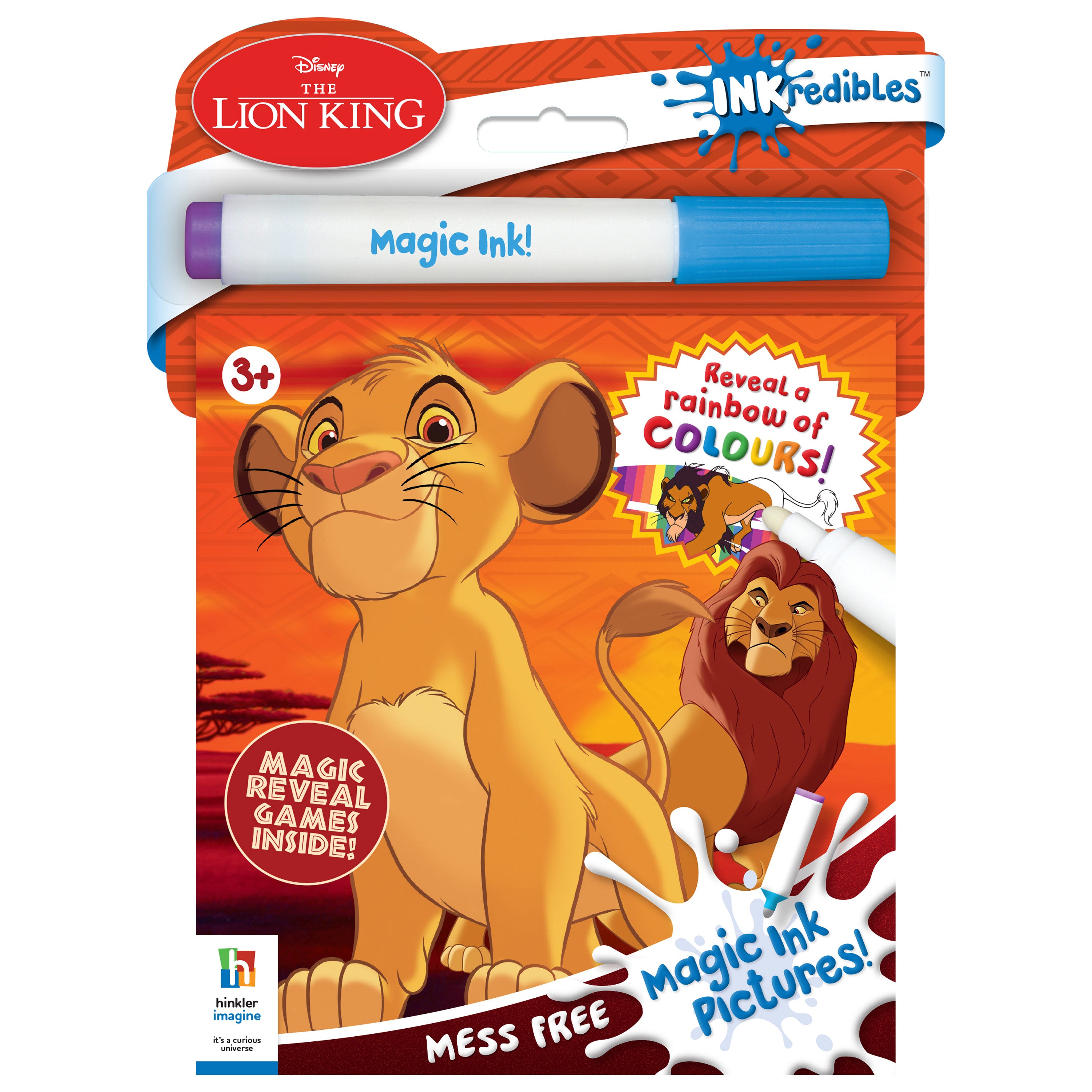 Inkredibles The Lion King Magic Ink Pictures