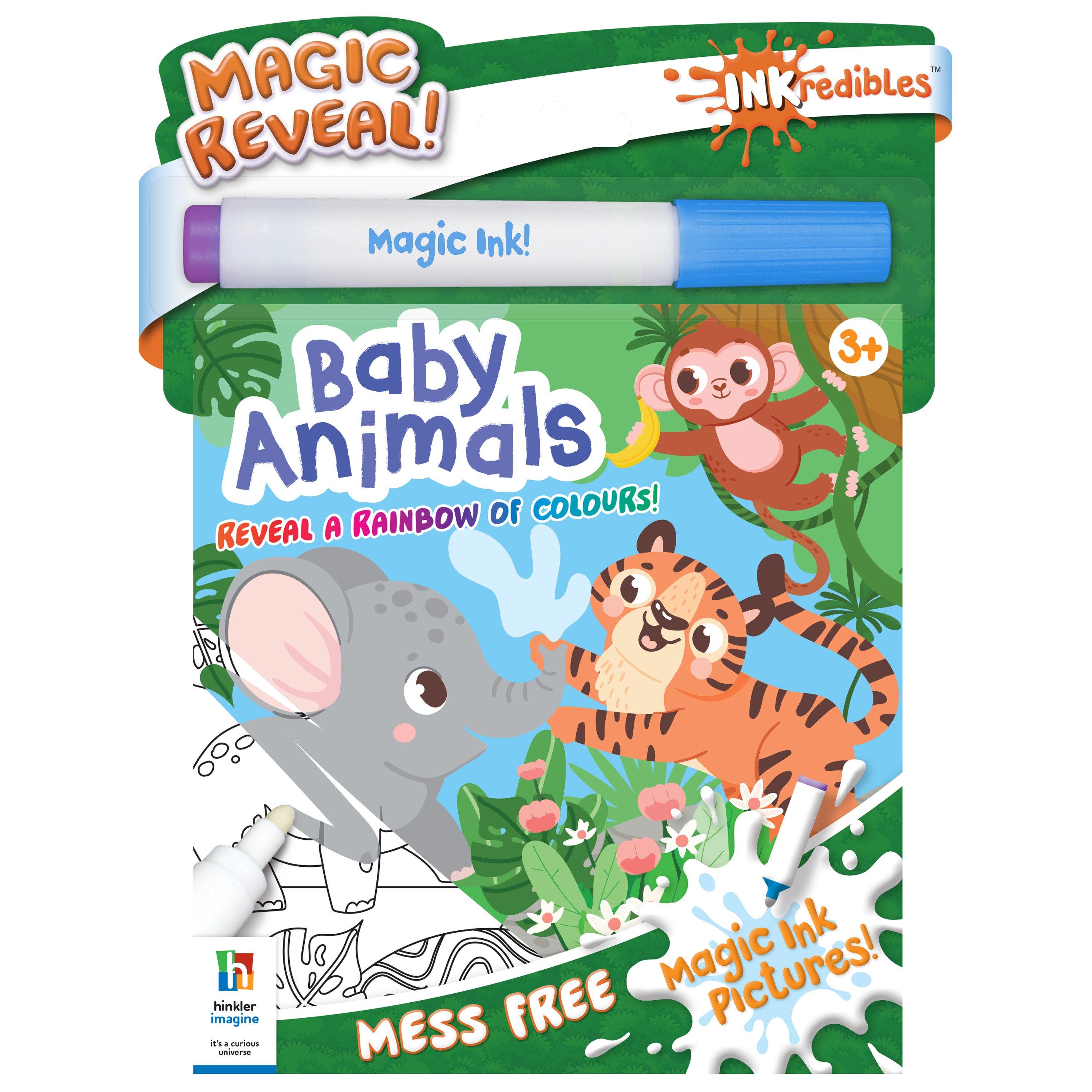Inkredibles Baby Animals Magic Ink Pictures