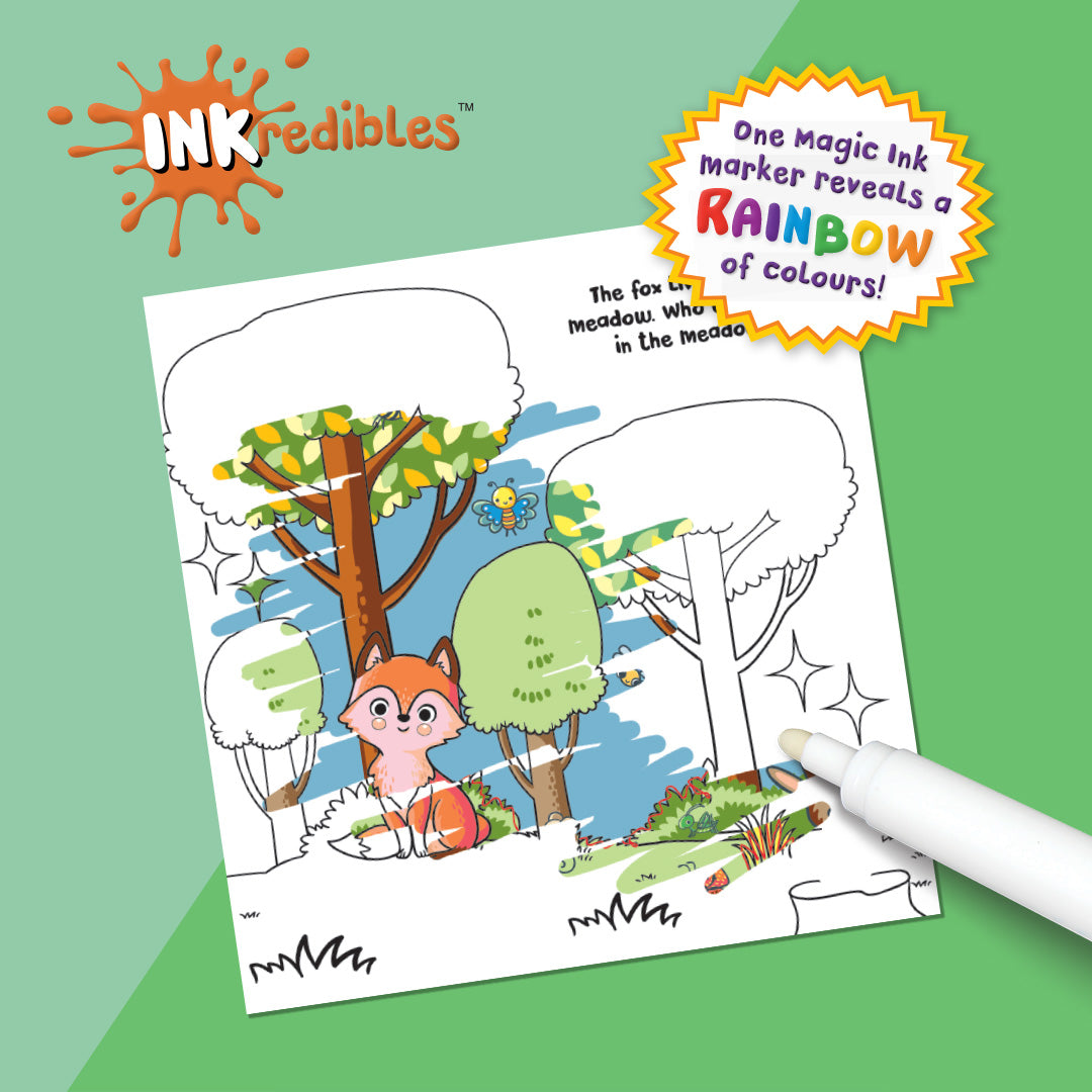 Animals On The R Ink Inkredibles Baby Animals Magic Ink Pictures – Toyworld NZ