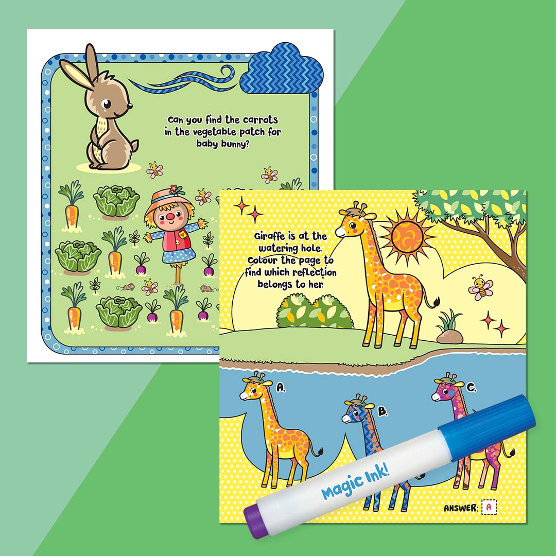 Inkredibles Baby Animals Magic Ink Pictures