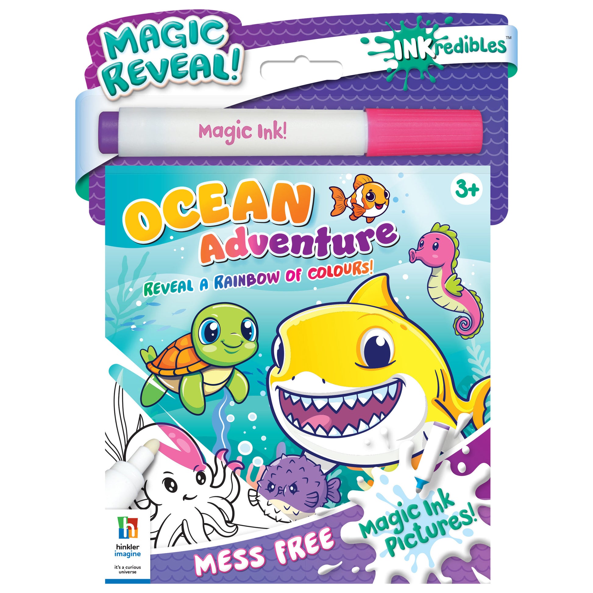 Inkredibles Magic Ink Ocean Adventure - Toyworld NZ