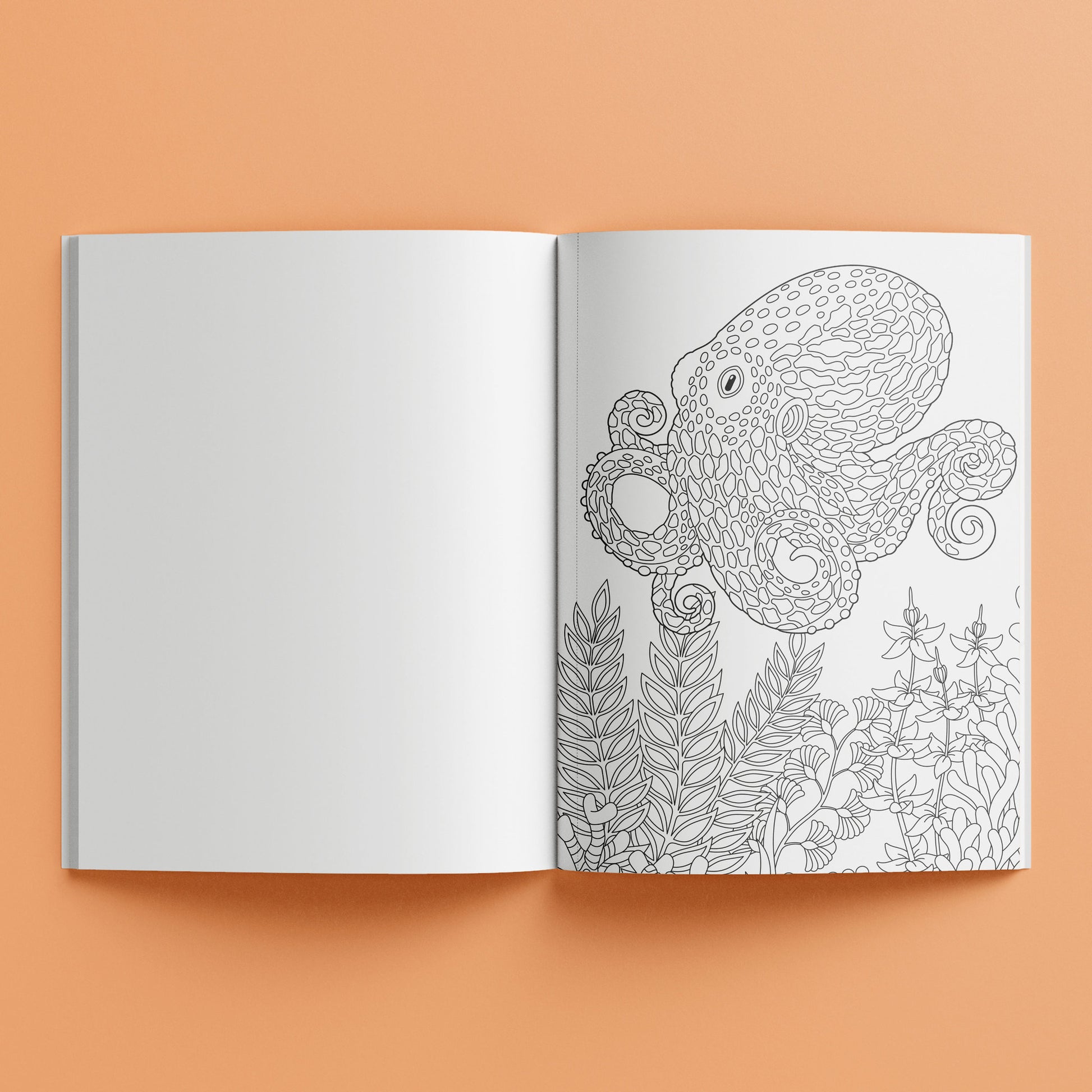 Kaleidoscope Colouring: Ocean Splash