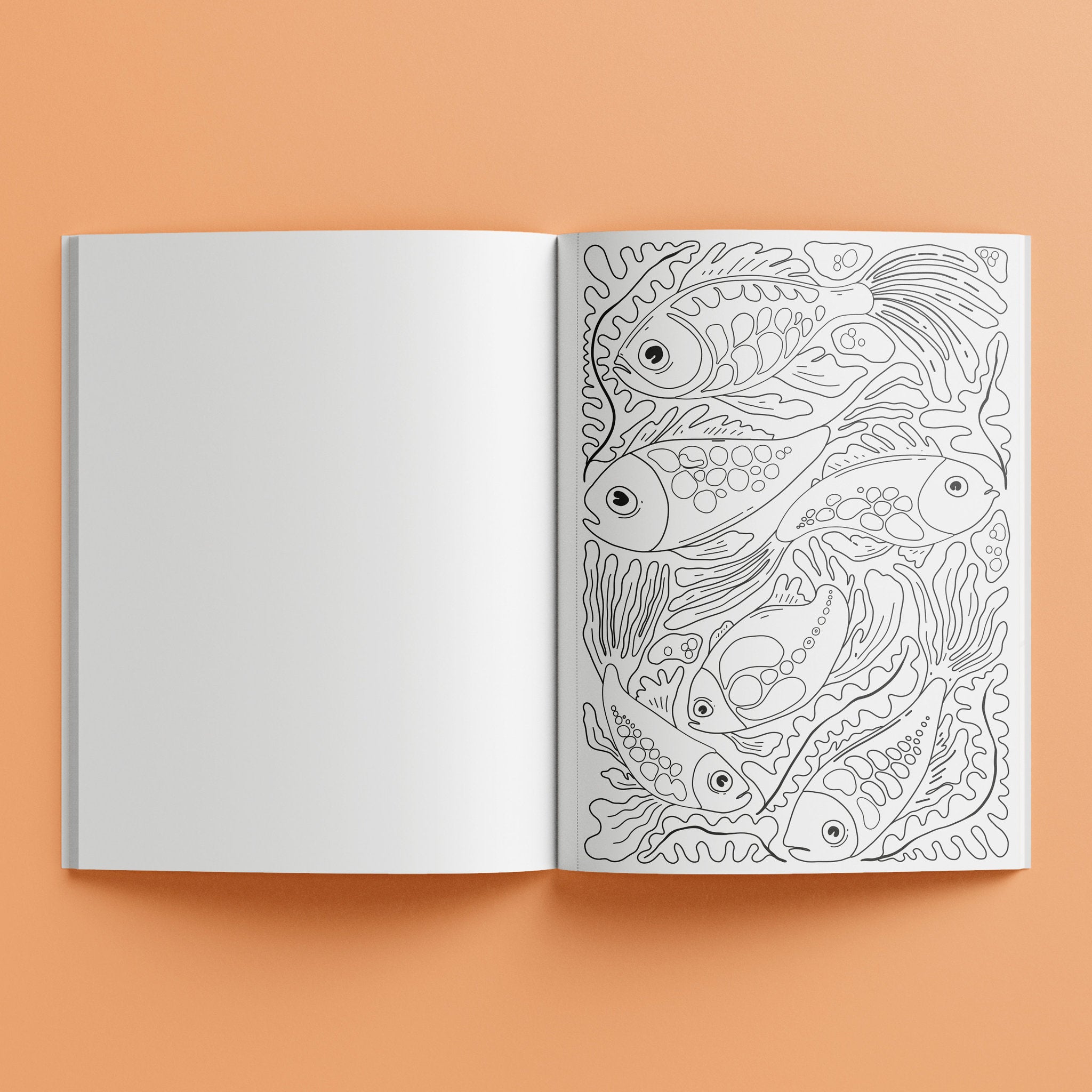 Kaleidoscope Colouring: Ocean Splash