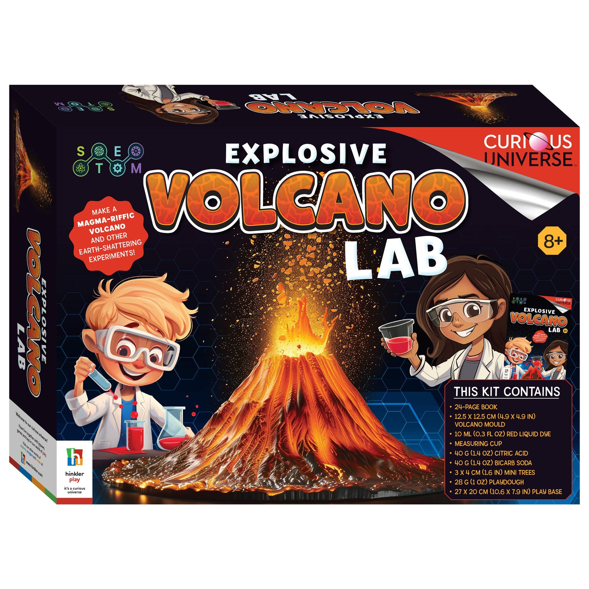 Curious Universe Explosive Volcano Lab
