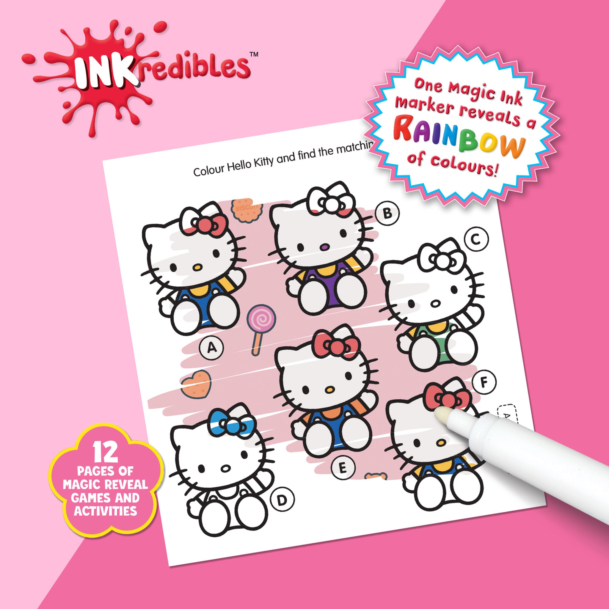 Inkredible Magic Ink Hello Kitty - Toyworld NZ
