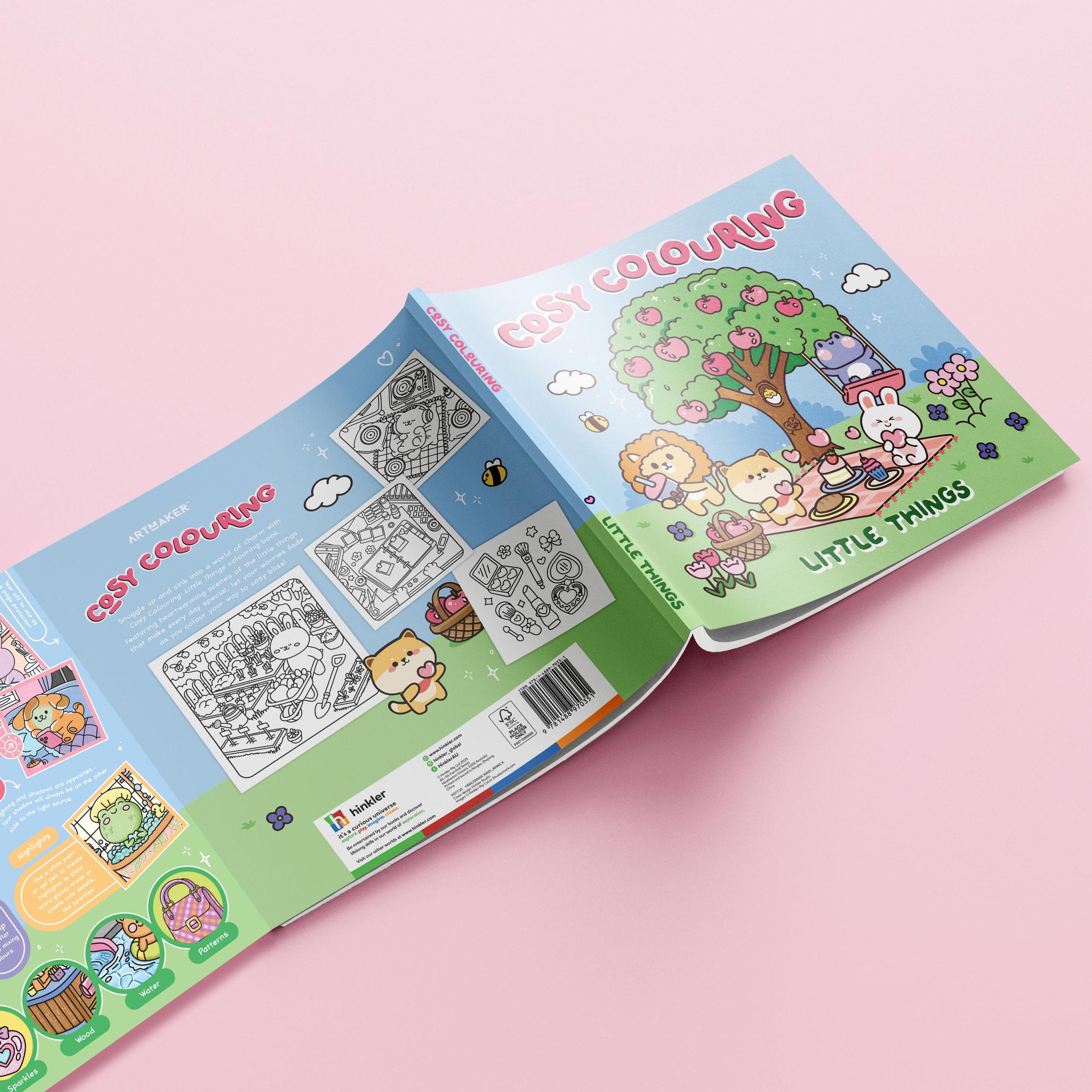 Art Maker Cosy Colouring Little Things