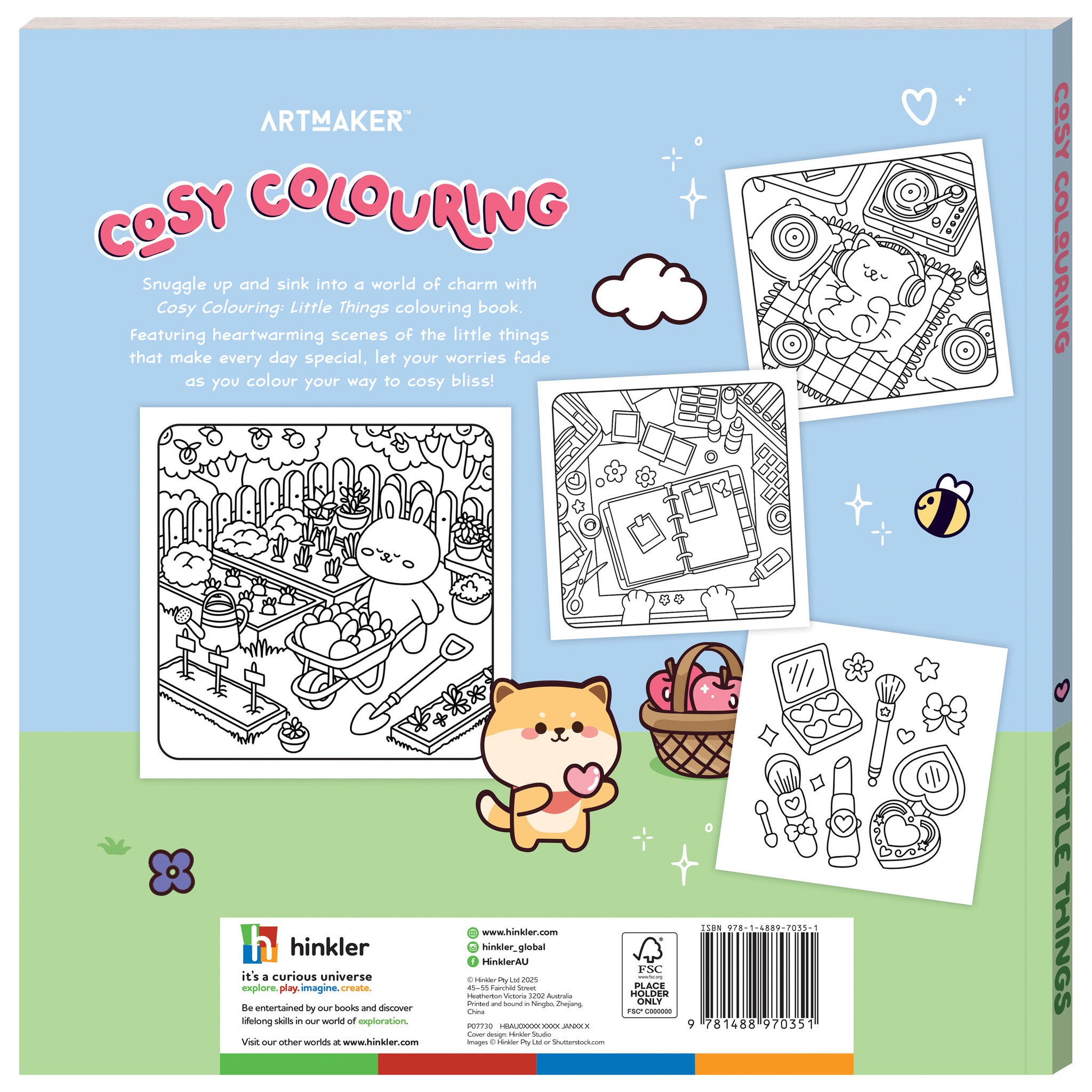Art Maker Cosy Colouring Little Things