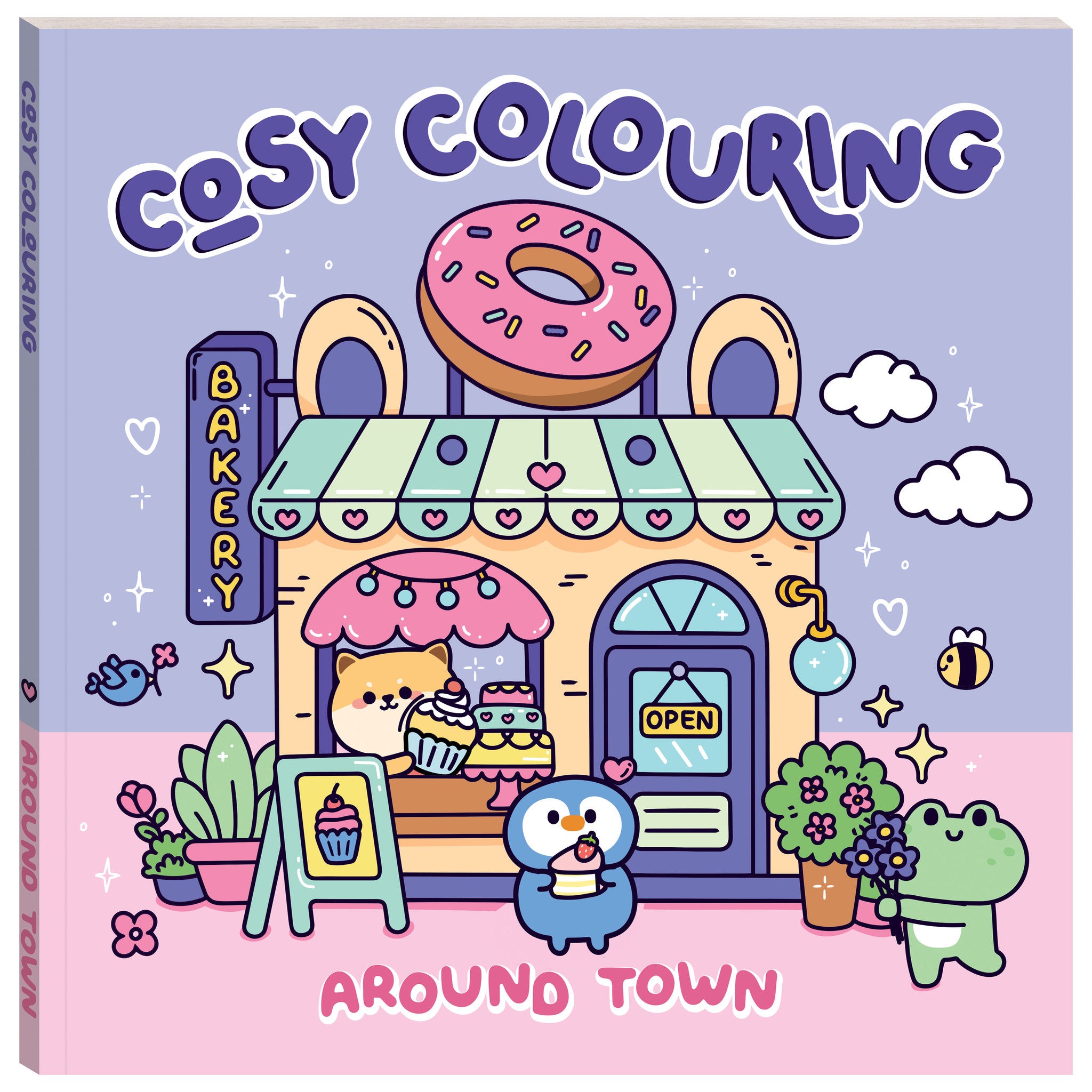 Art Maker Cosy Colouring Around Town