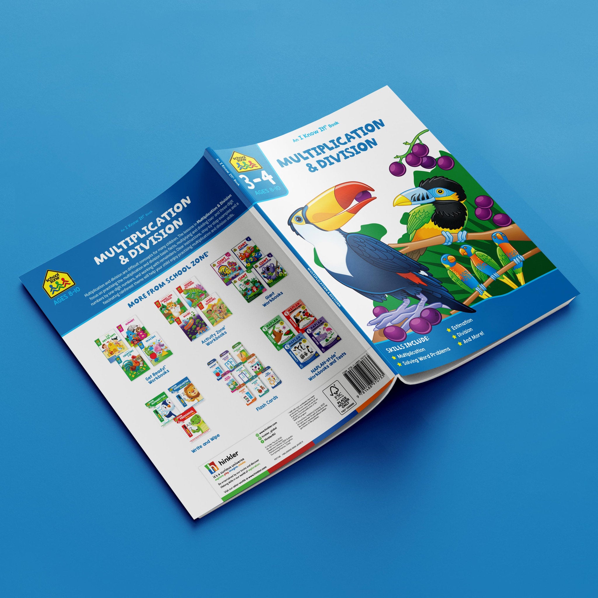 School Zone An I Know It! Book: Multiplication & Division - Toyworld NZ