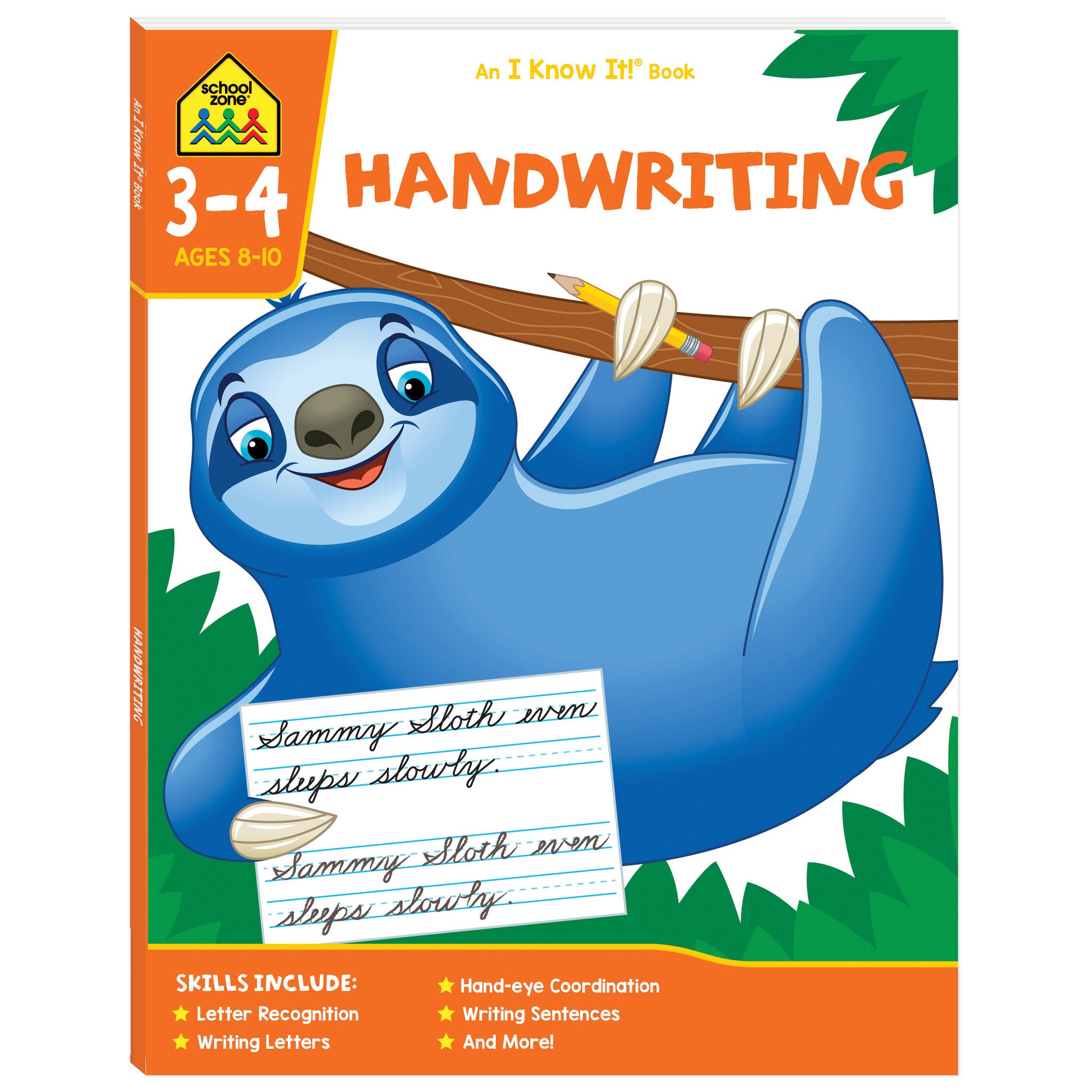 School Zone An I Know It! Book: Handwriting - Toyworld NZ