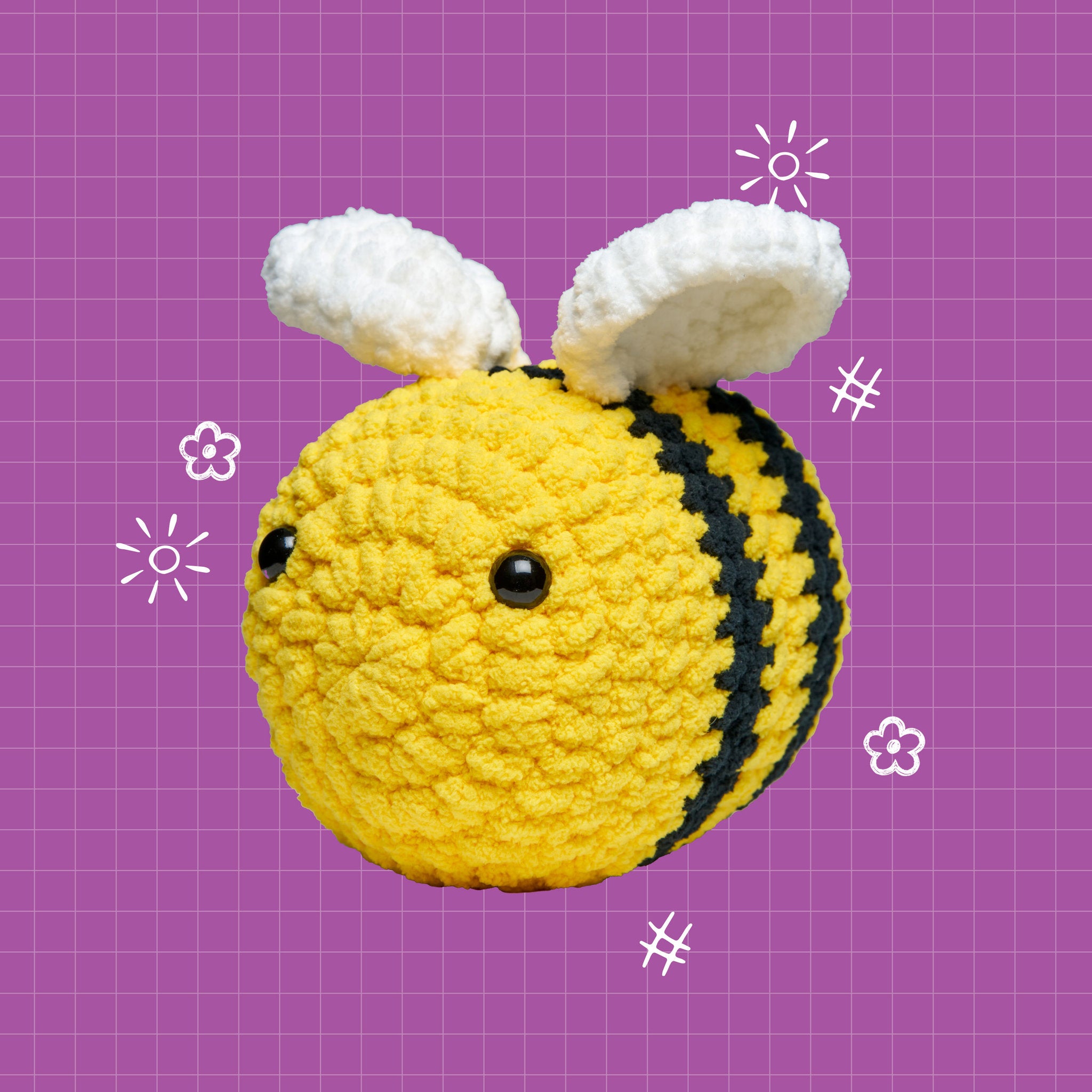 Oh My Craft Crochet Plushie Betty Bee