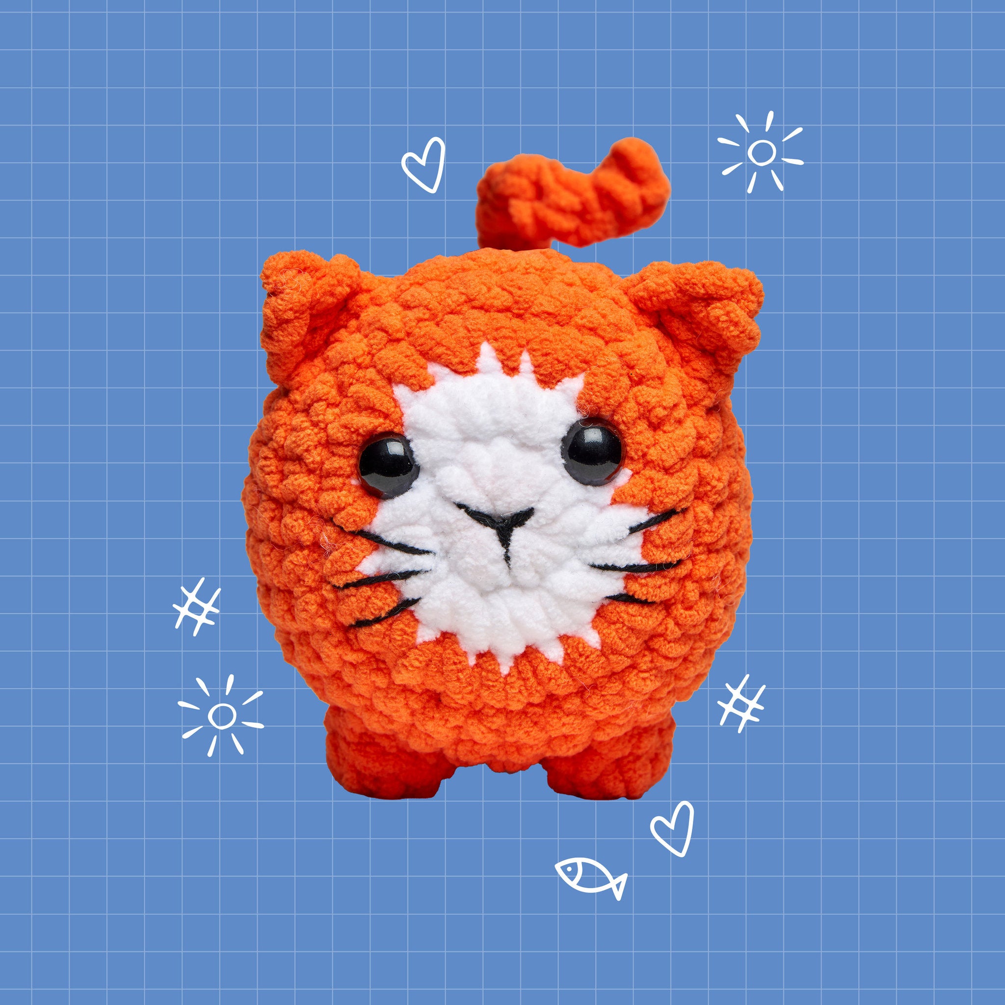Oh My Craft Crochet Plushie Kiki Kitten