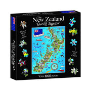 THE NEW ZEALAND FAMILY JIGSAW 1000 PIECE PUZZLE