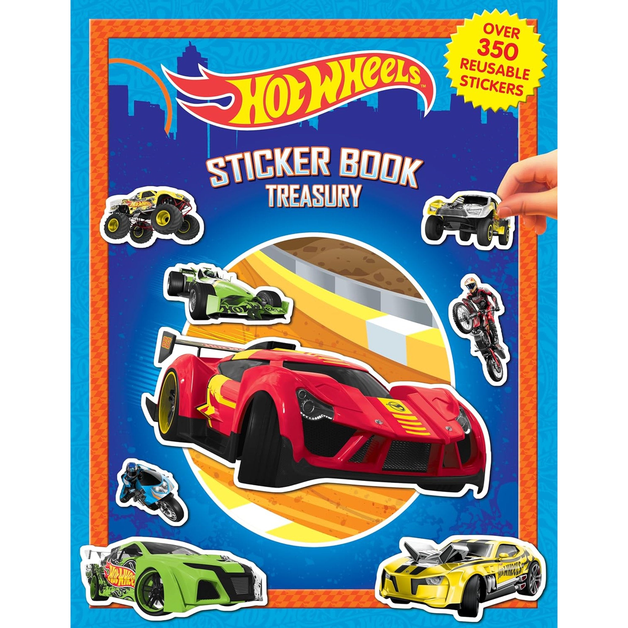 Sticker Book Treasury - Mattel Hot Wheels