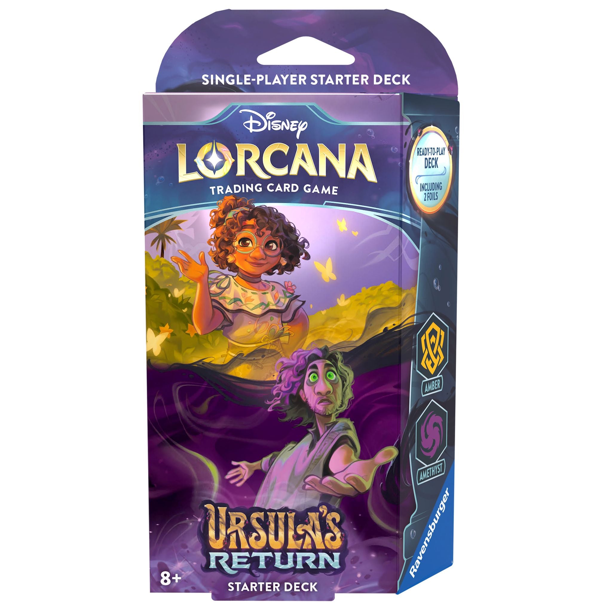 Disney Lorcana TCG S4 Ursula's Return Starter Deck – Amber & Amethyst