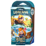 Disney Lorcana Series 6 Azurite Sea Single-Player Deck: Emerald & Sapphire