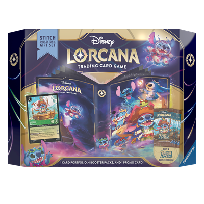 Disney Lorcana Series 6 Azurite Sea Stitch Collector's Gift Set