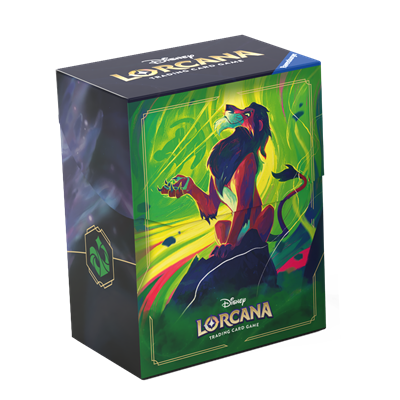 Disney Lorcana Series 6 Azurite Sea Deck Box: Scar - Vengeful Lion
