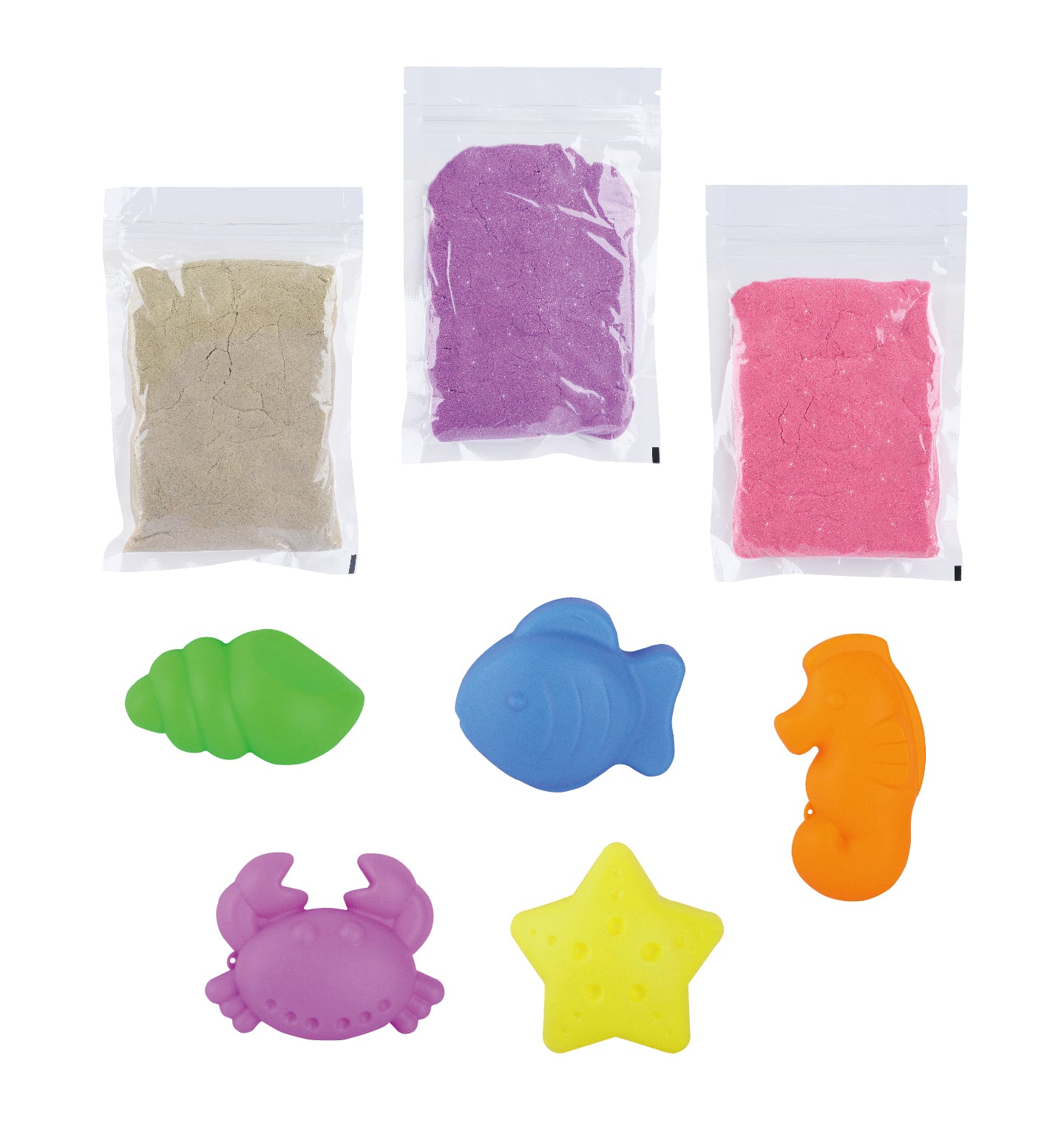 Playgo Toys Sand-Tastic Sea Creatures Set