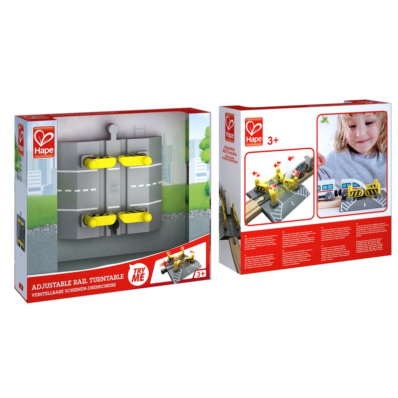 Hape Railway Automatic Gates Rail Crossing