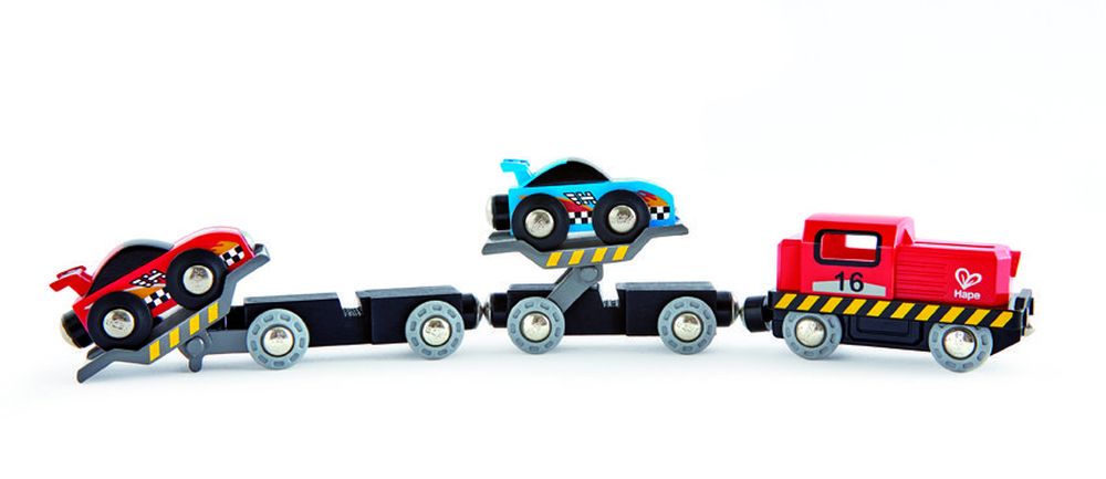 Hape Race Car Transporter