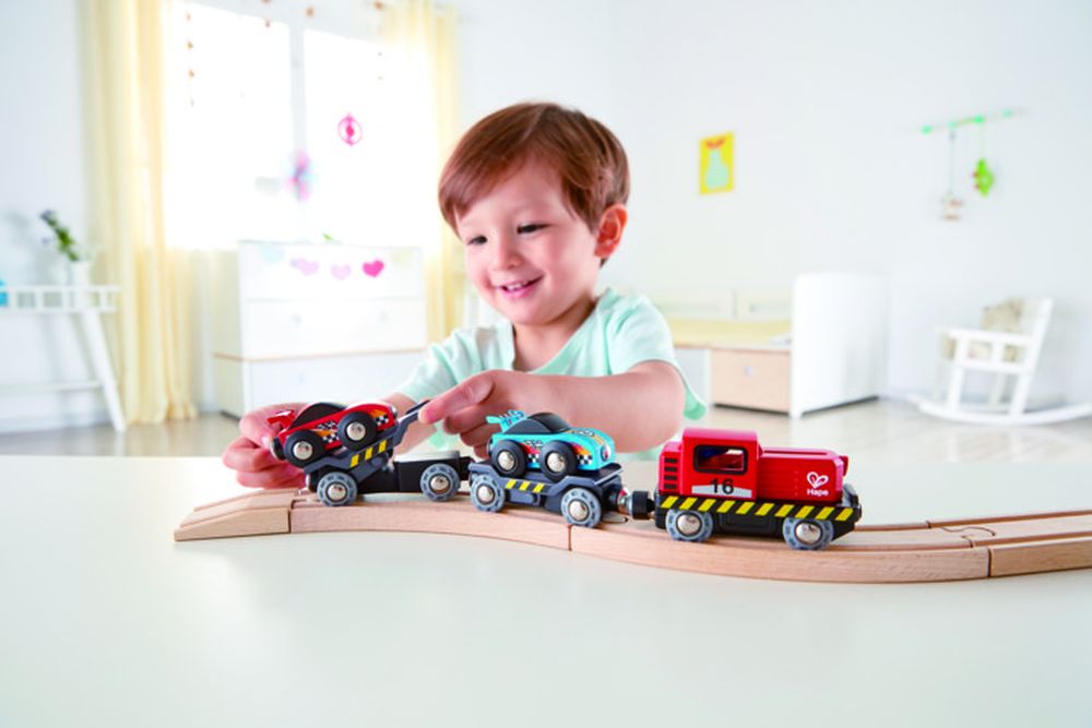 Hape Race Car Transporter