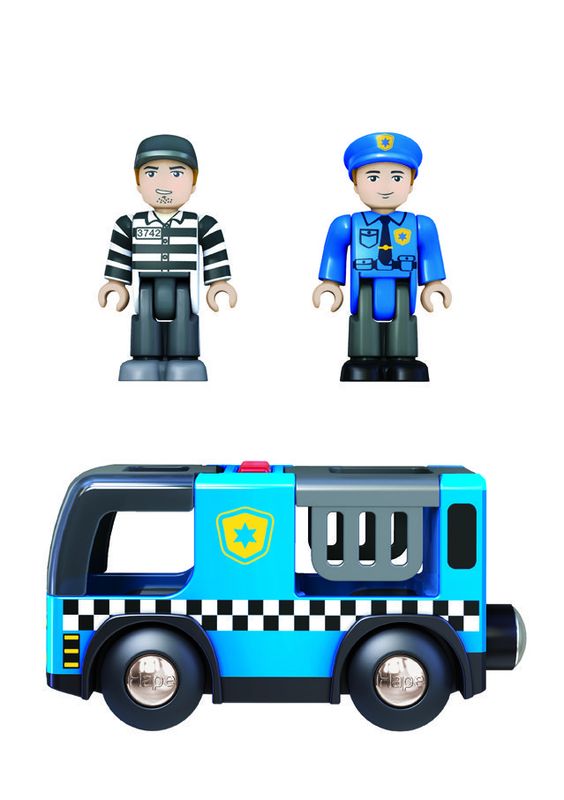 Hape Railway Police Car With Siren