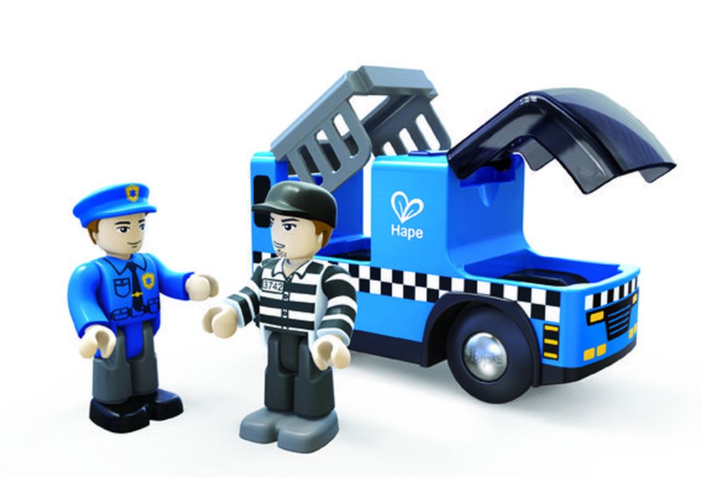 Hape Railway Police Car With Siren