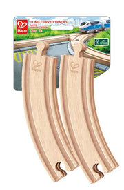 Hape Railway Long Curved Tracks 4 Packs
