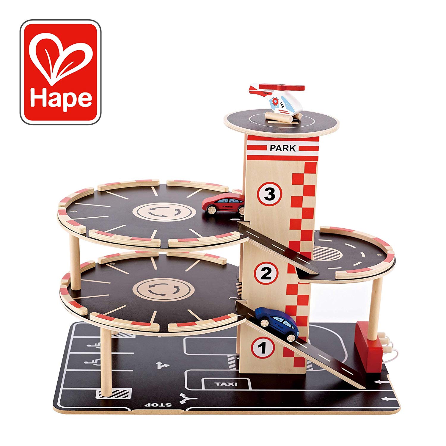 Hape Park And Go Garage - Toyworld NZ