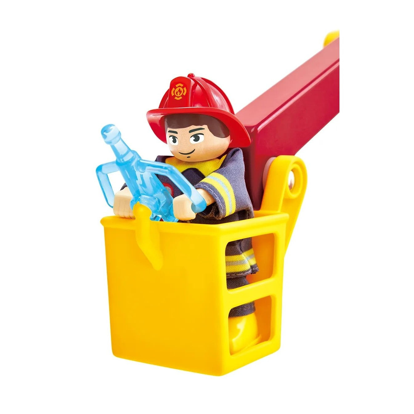 Hape Siren & Lights Toy Fire Truck