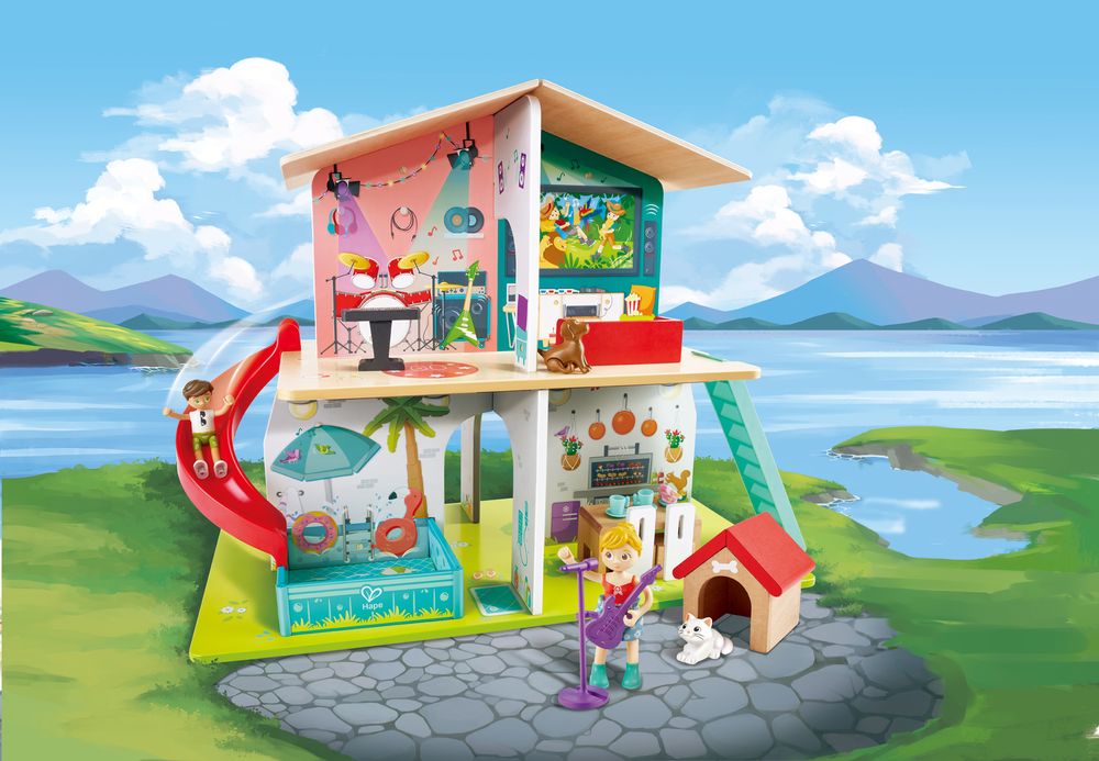 Hape Rock & Slide House
