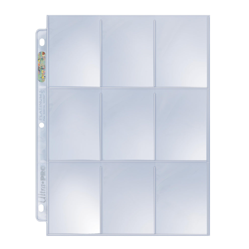 9 Pocket Page Ultra Pro 100Ct file for trading cards