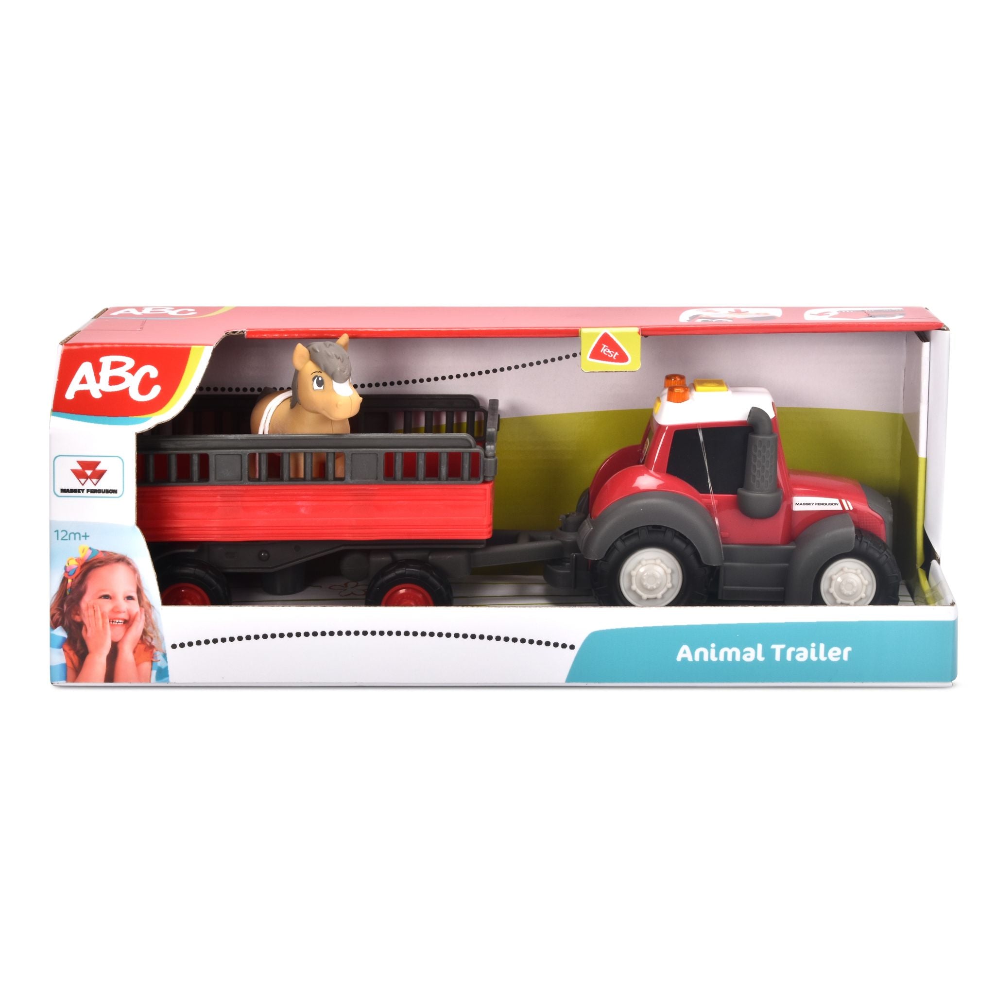ABC Massey Ferguson Animal Trailer