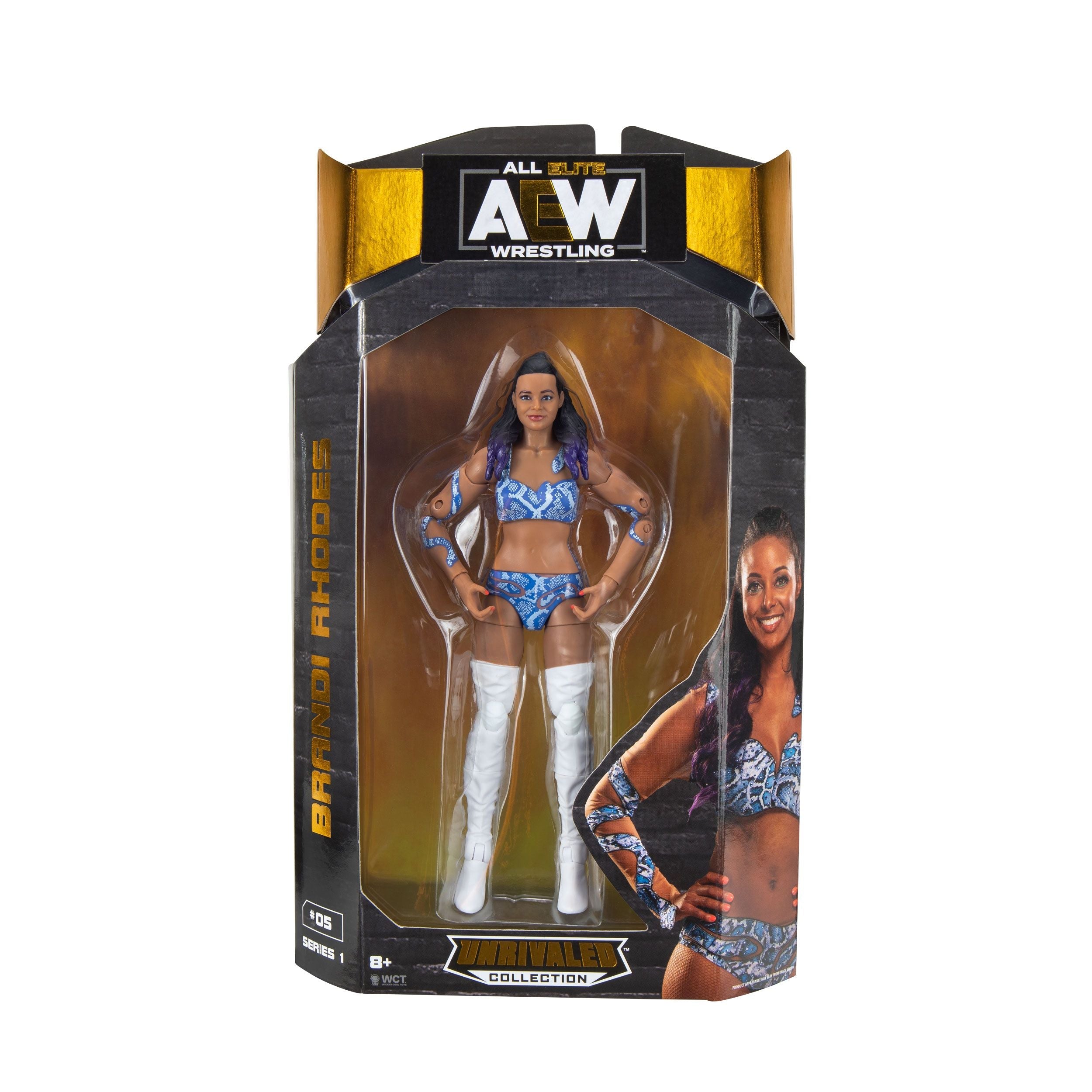 AEW Unrivaled Collection Figure Series 1 V.2 Brandi Rhodes