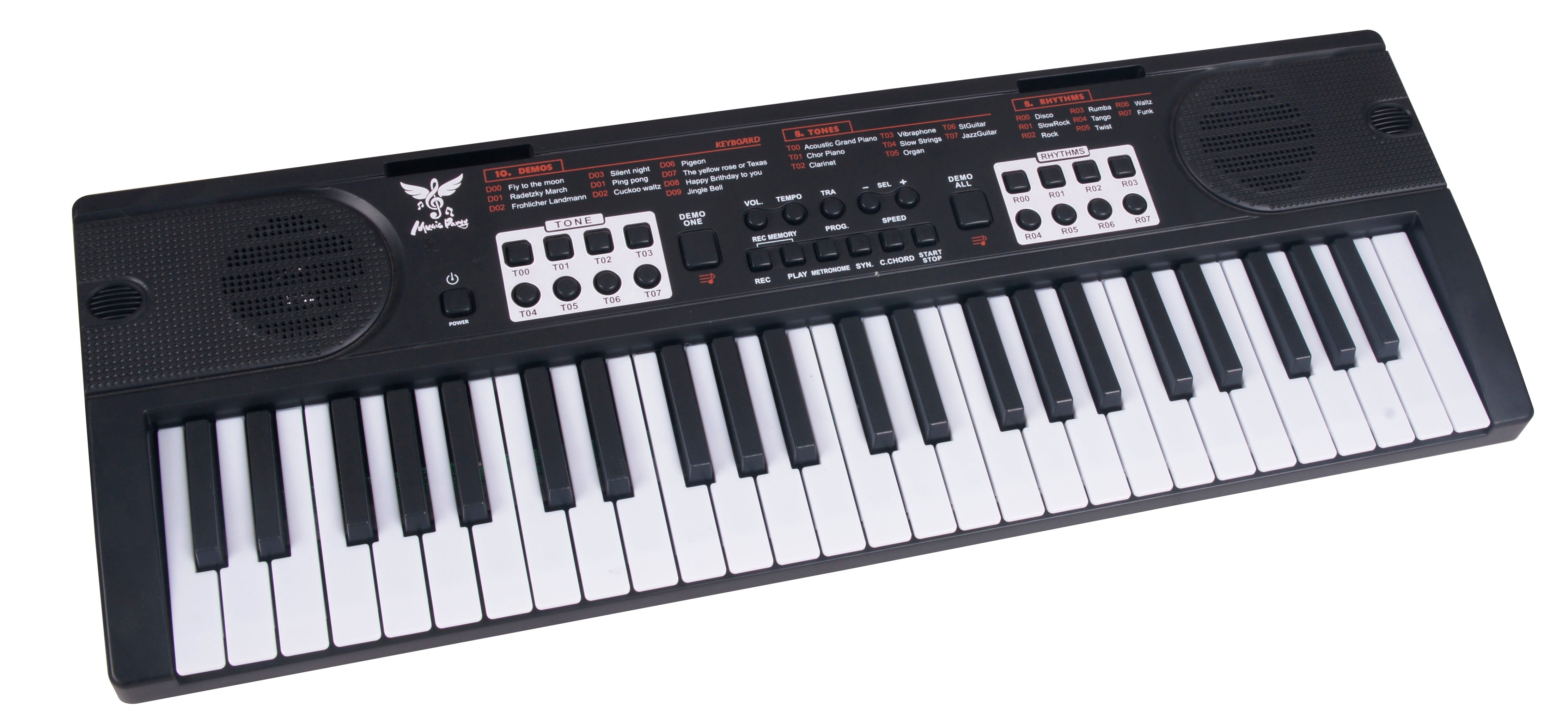 49 Keys Electronic Keyboard 54cm x 19cm