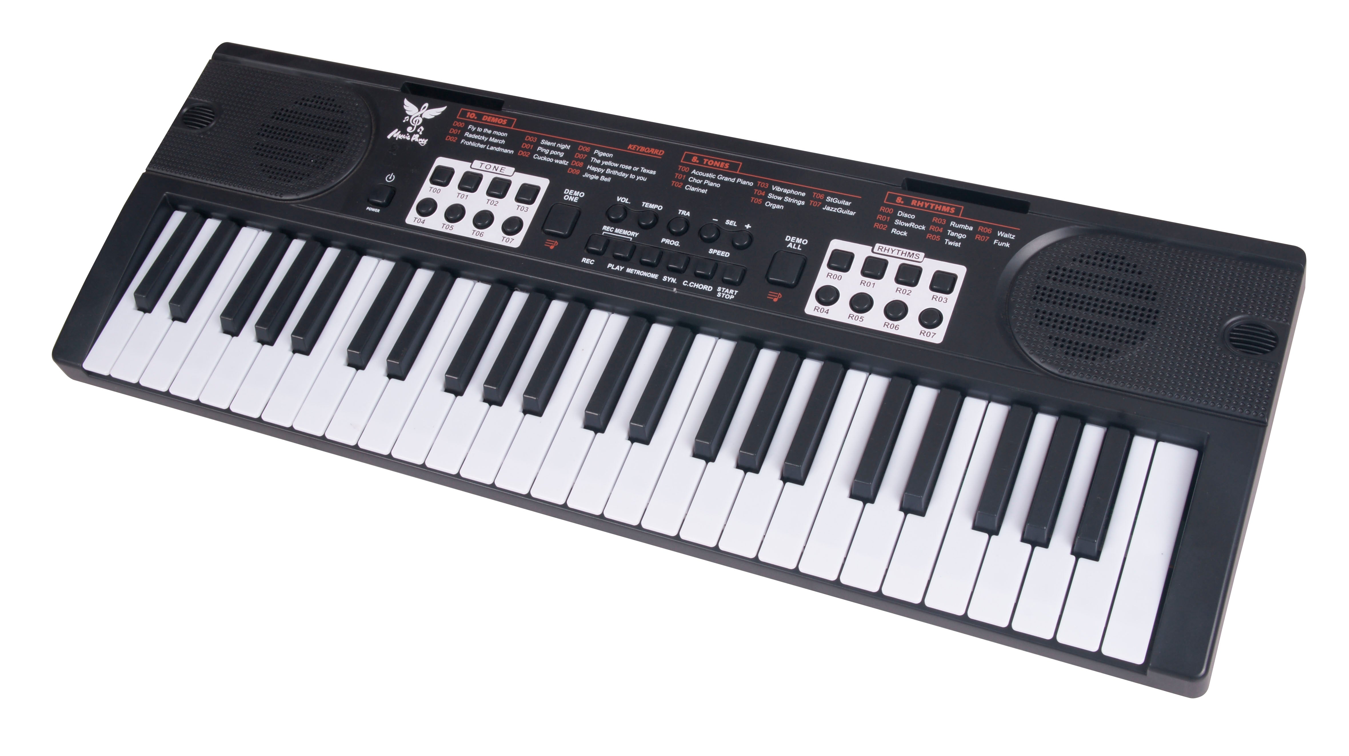 49 Keys Electronic Keyboard 54cm x 19cm