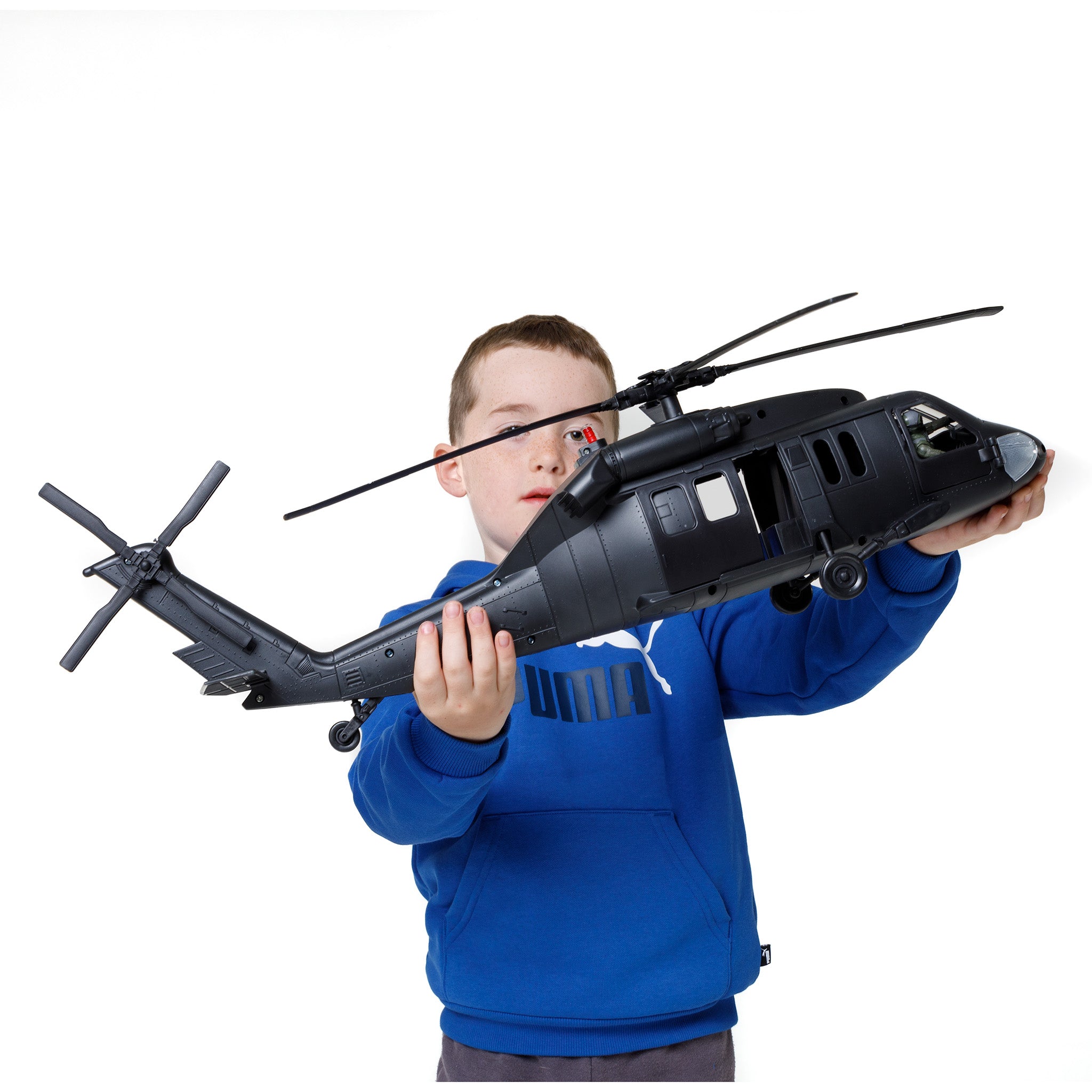 Black Hawk Helicopter Toy