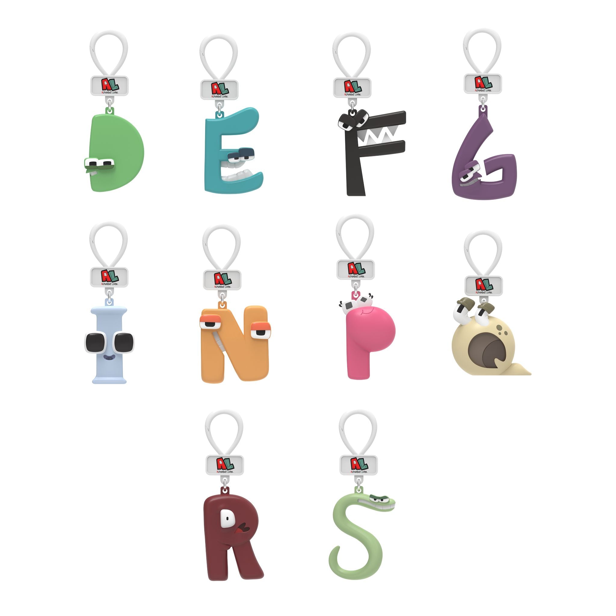 Alphabet Lore Series 1 Collector Clips Blind Bag