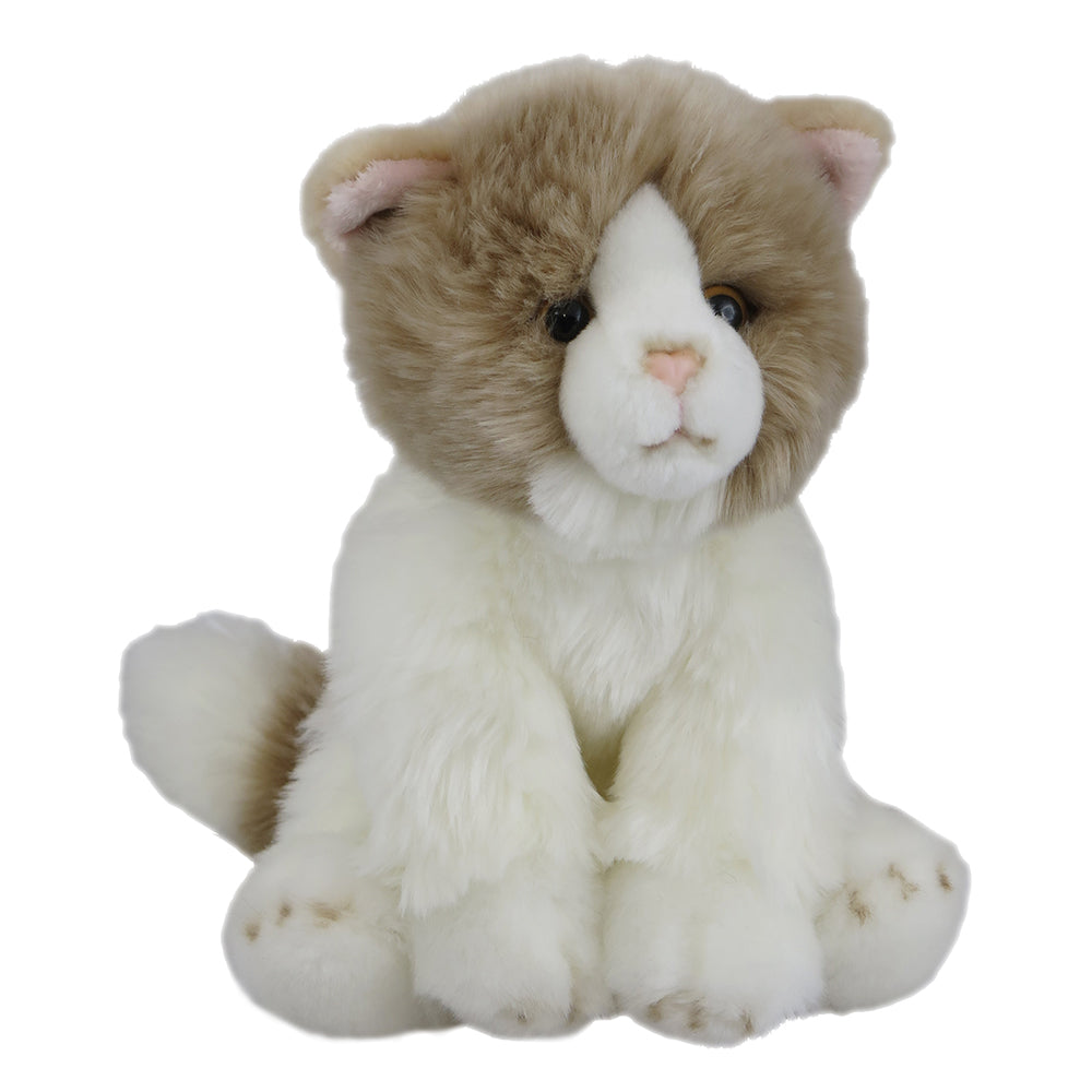 Antics Soft Touch Cat Beige Sitting 20cm