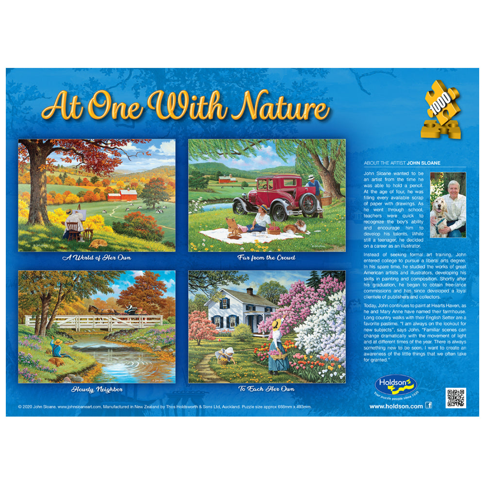 At One With Nature A World Of Her Own 1000pcs Puzzle