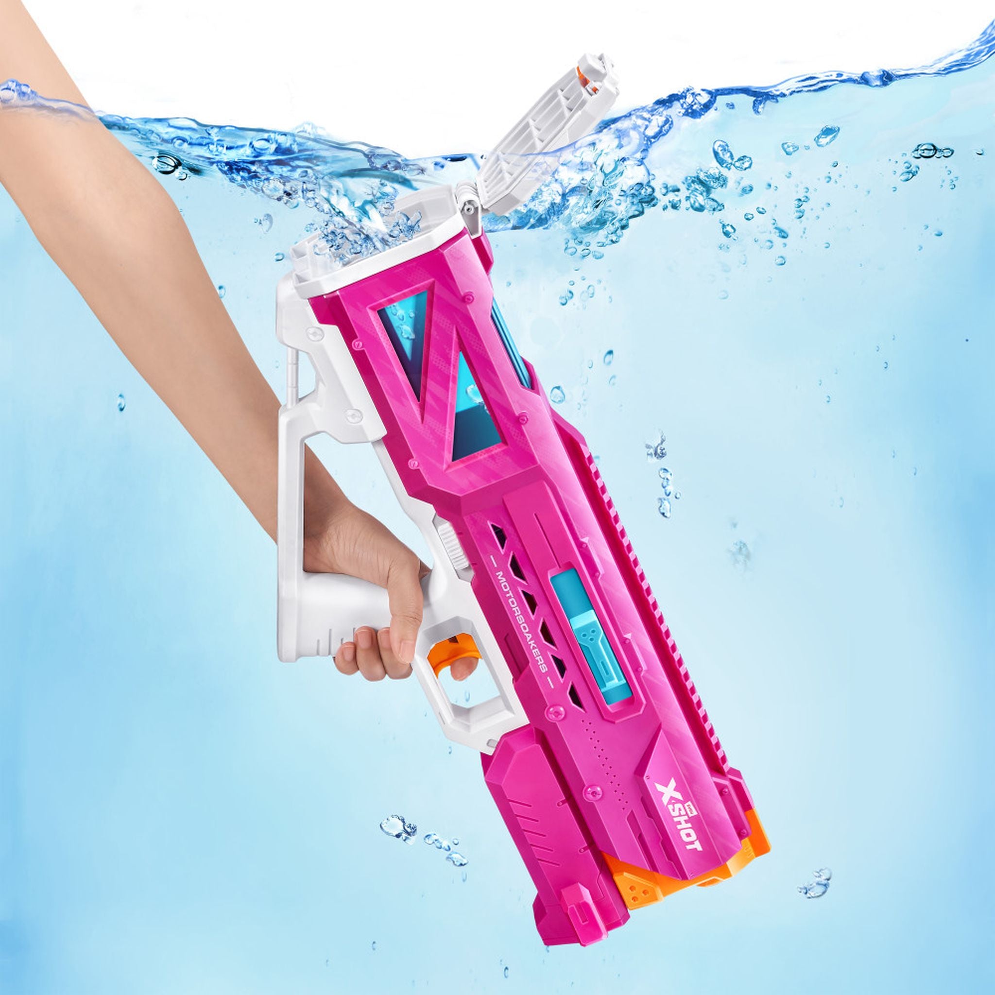 ZURU XSHOT Water Hydra Pulse Motor Soakers Pink Skin