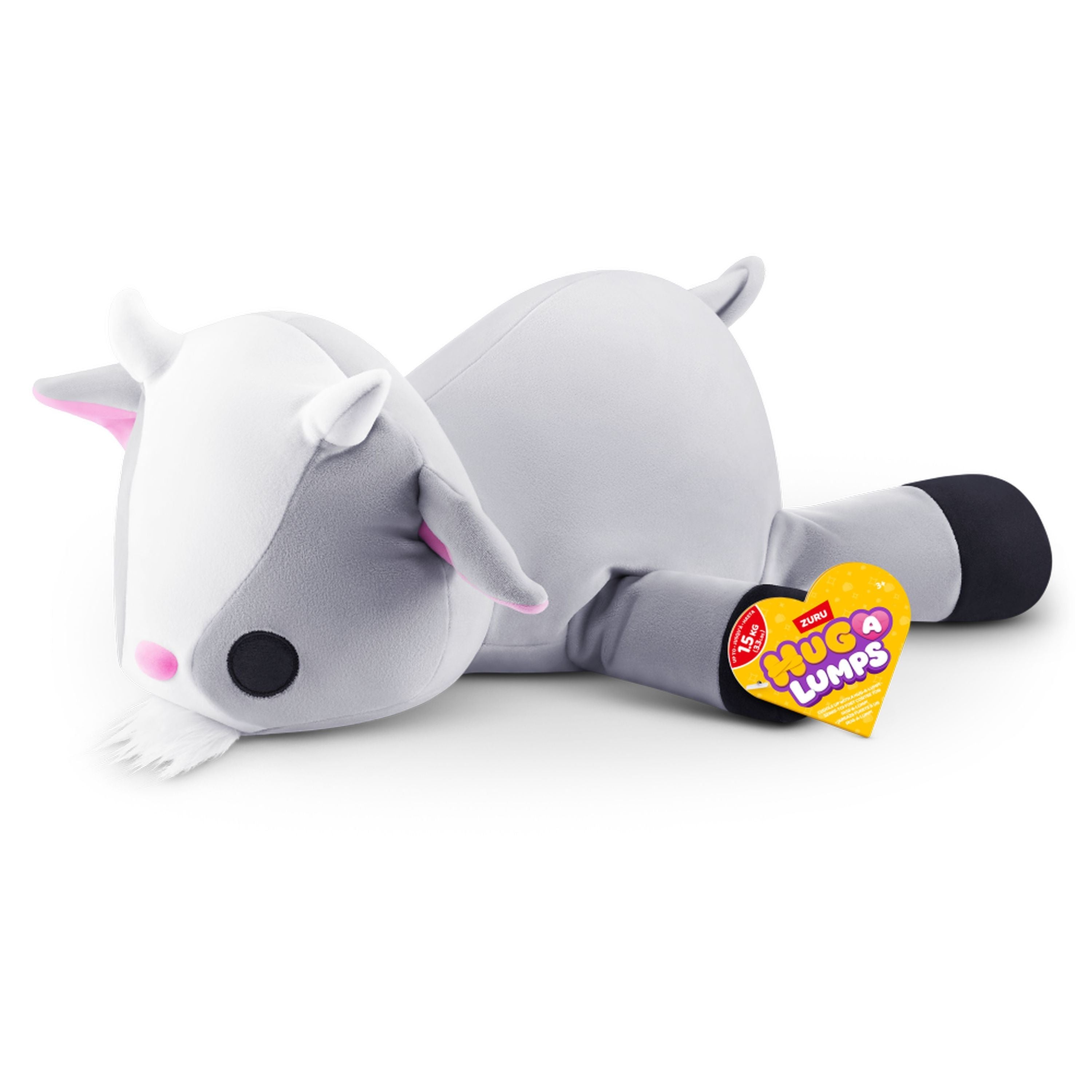 ZURU Hug A Lumps Medium S2 Weighted Plush - Graham the Billy Goat