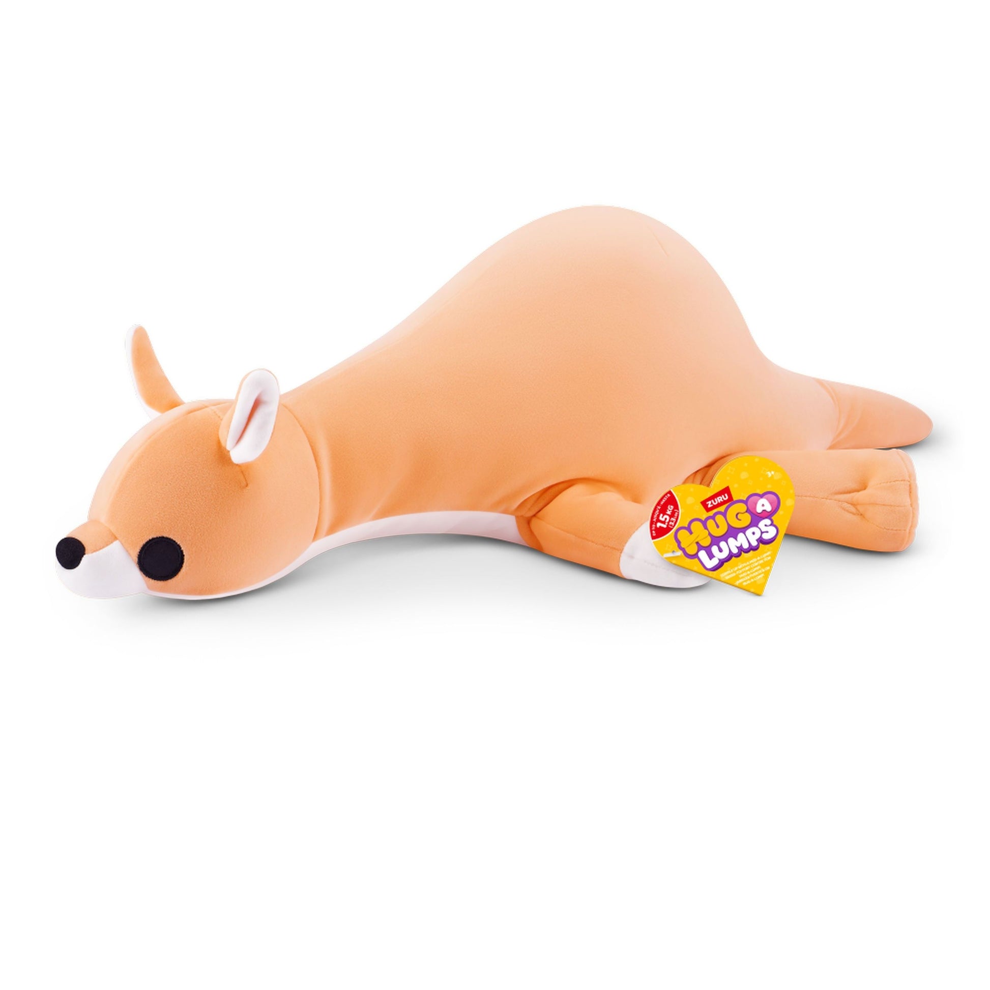 ZURU Hug A Lumps Medium S2 Weighted Plush - Jess the Kangaroo - Toyworld NZ