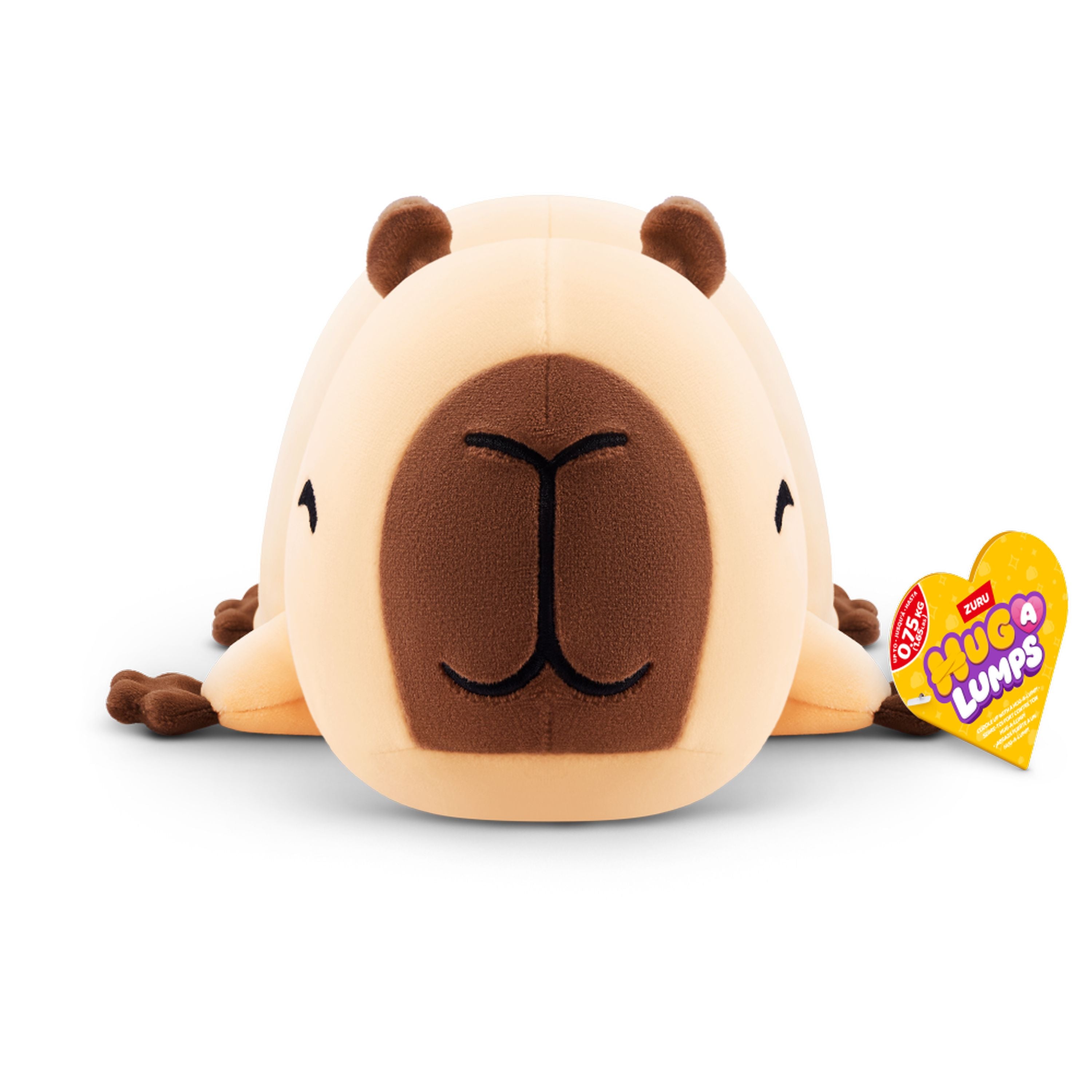 ZURU Hug A Lumps Small Weighted Plush - Connie the Capybara