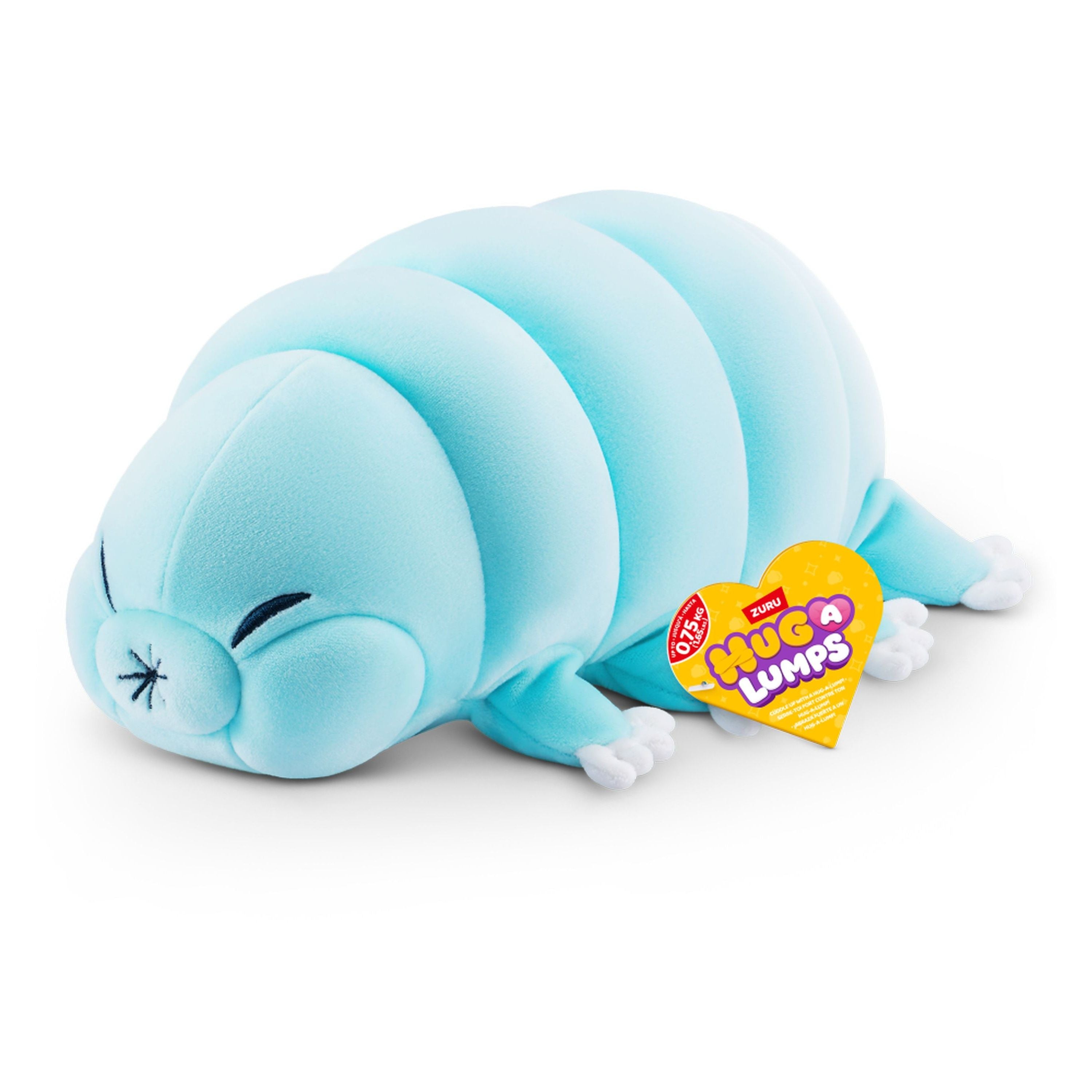 ZURU Hug A Lumps Small Weighted Plush - Sage the Sea Bear - Toyworld NZ